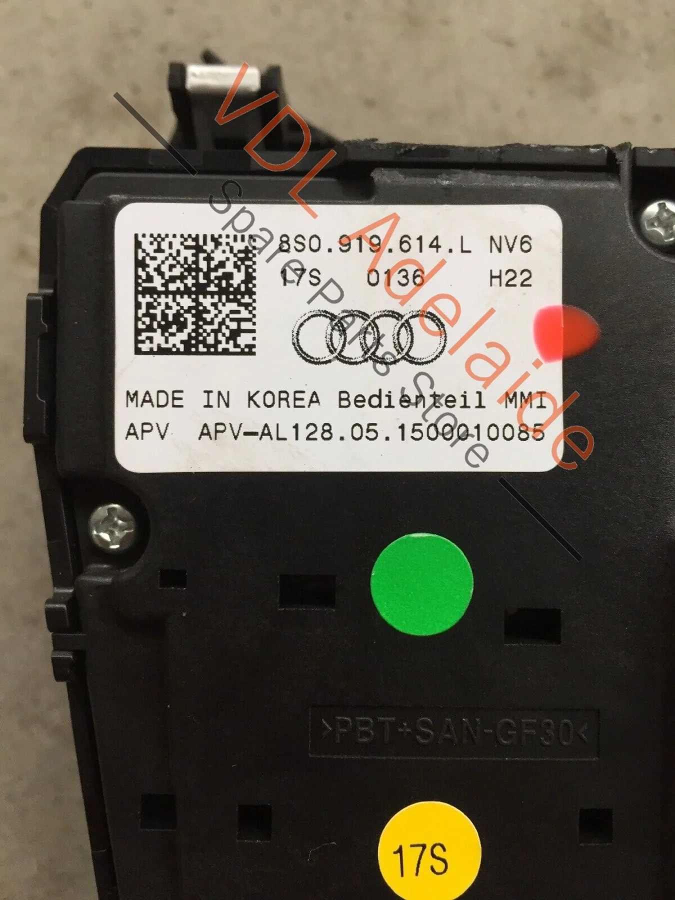 Audi TT Mk3 8S FV Radio Media Navigation Switch Control Panel MMI 8S0919614L - Image 4
