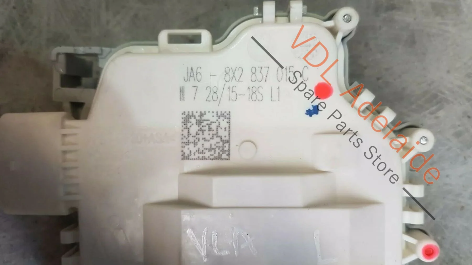 Audi TT TTS Mk3 8S FV3 Front Left Door Lock Mechanism Unit 8X2837015C VLA - Image 4