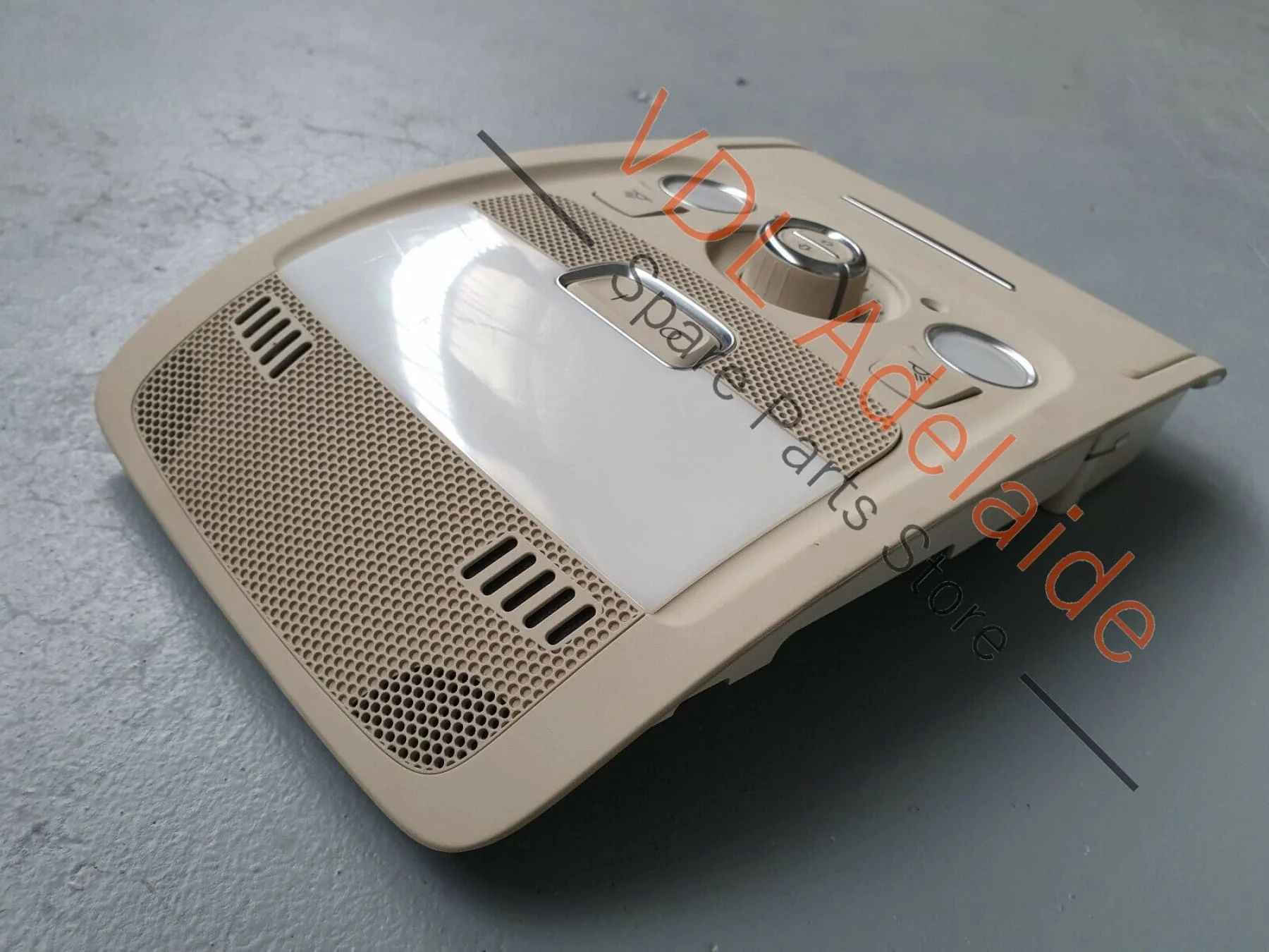 Audi Q5 8R Front Interior Roof Dome Reading Light Sunroof Switch 8T0947135F OSC - Image 4