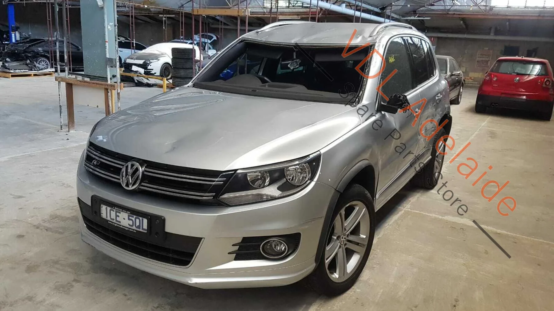 Volkswagen VW Tiguan R 5N Front Bumper Bar Reinforcing Foam Liner 5N0807248D JES - Image 6
