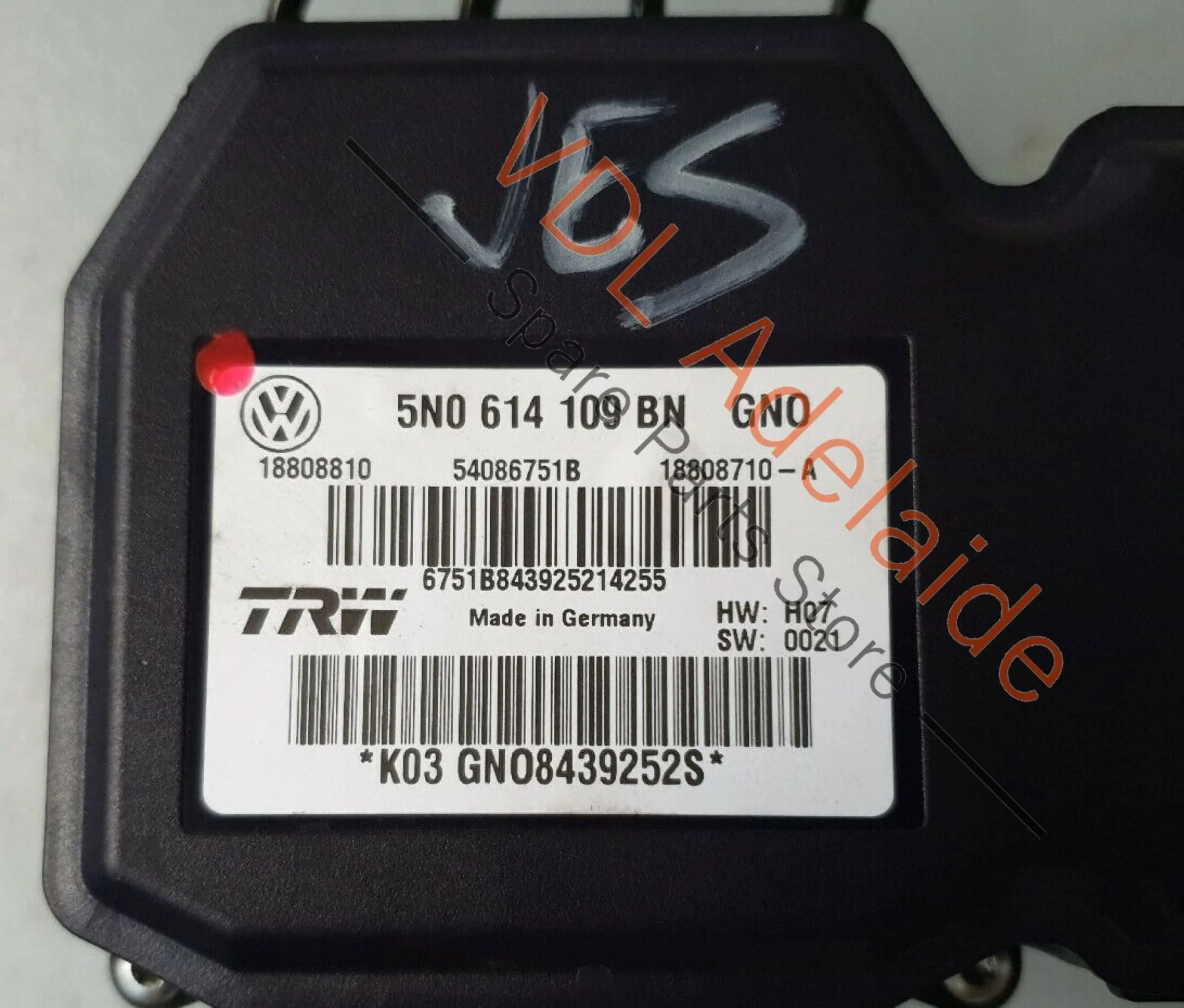 Volkswagen VW Tiguan R 5N ABS Brake Controller Pump Assembly OEM 5N0614109BN JES - Image 2