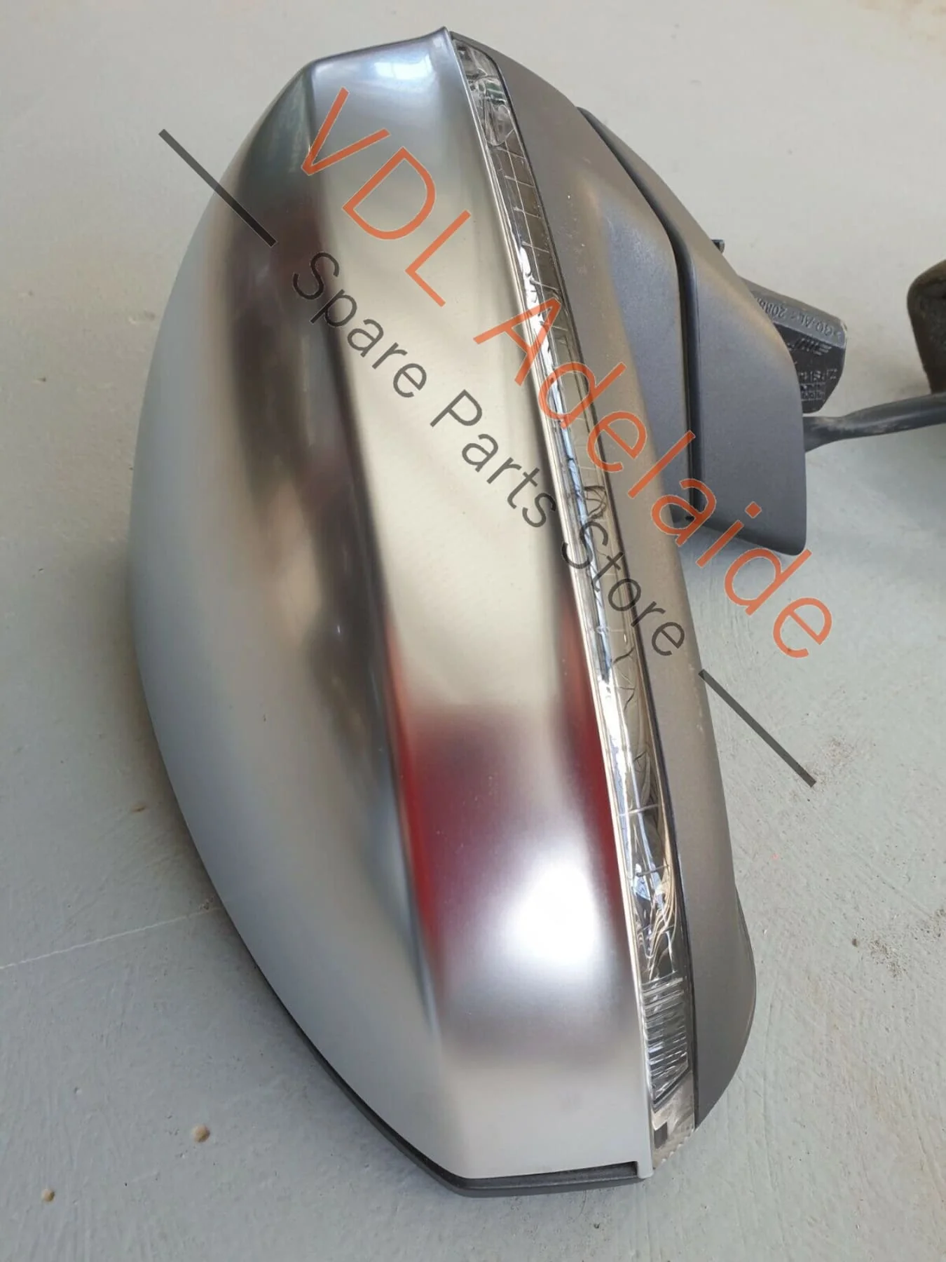 Audi TT TTS Mk3 8S FV Right Side Exterior Wing Mirror w/out glass RHD VLA - Image 9