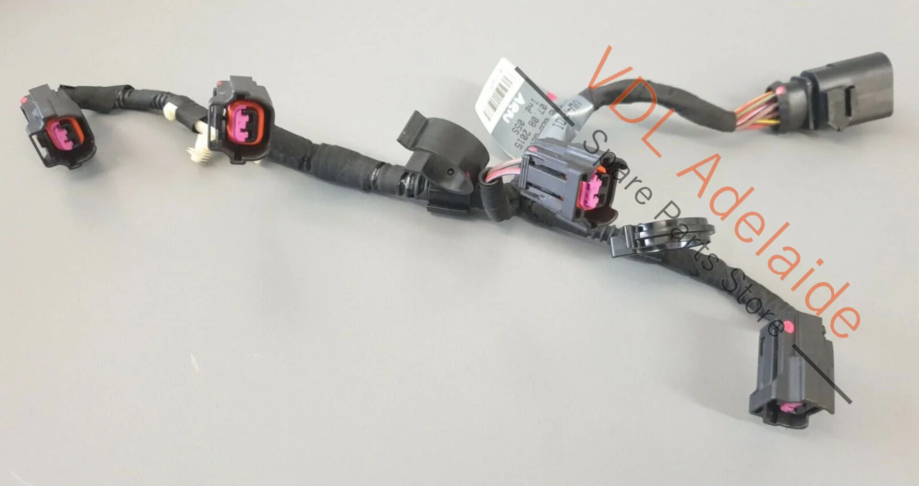 VW Golf GTi Mk7 2.0 Fuel Rail Injector Wiring Loom Plugs Harness 06L971627A ARN1 - Image 3
