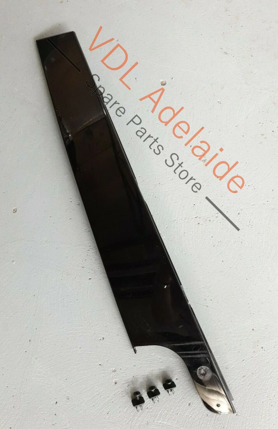 VW Golf Mk7 OEM Front Right Exterior Door B-Pillar Black Trim 5G4837890B ARN1