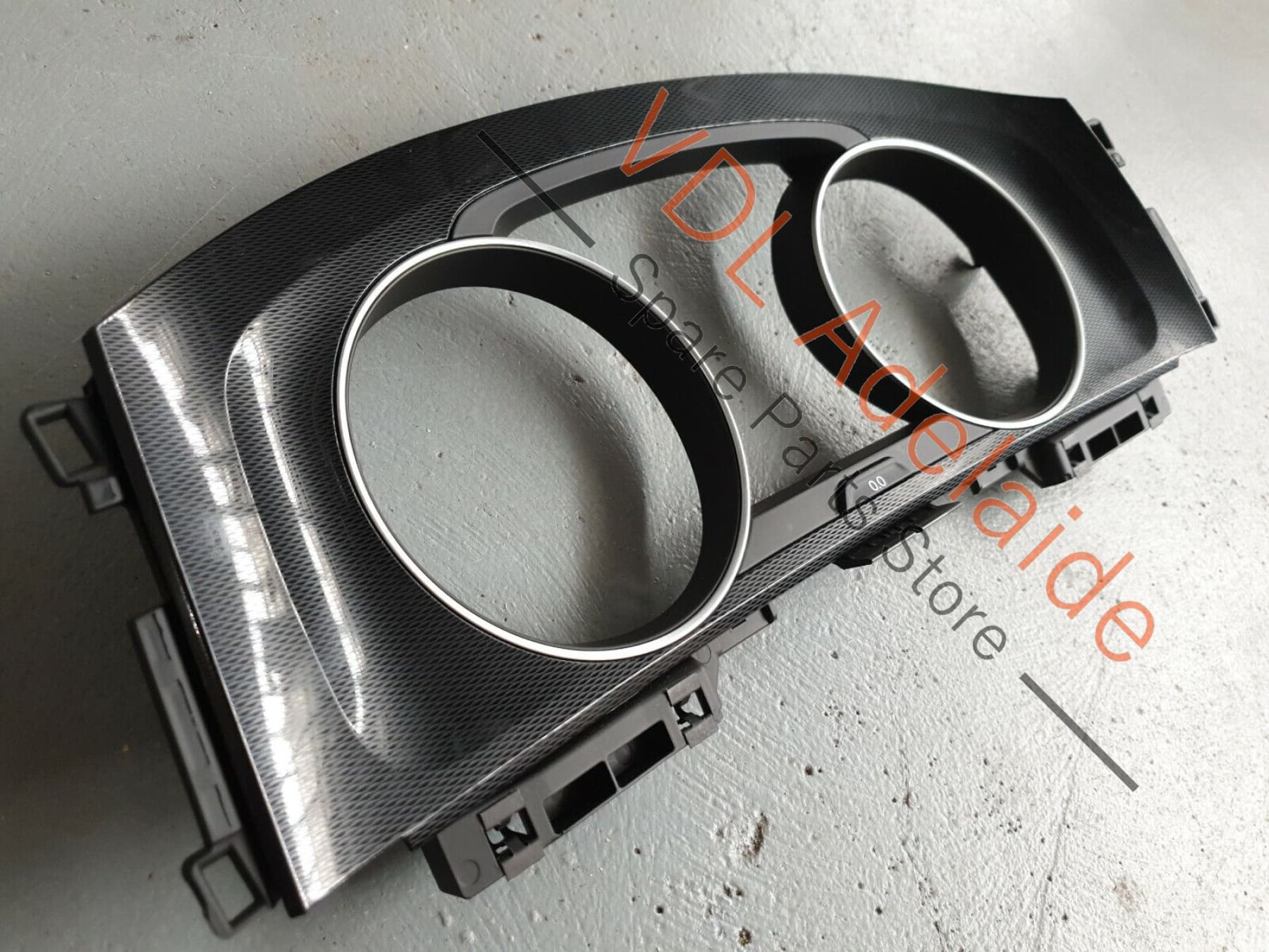VW Golf GTi Mk7 Instrument Dash Cluster Trim Checkered Black 5G0857059 ARN1 - Image 2