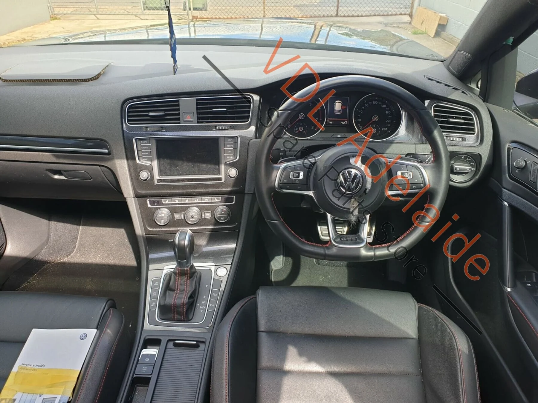 VW Golf Mk7 Steering Column Surround Upper Black Trim 5G0858565A ARN1 - Image 7