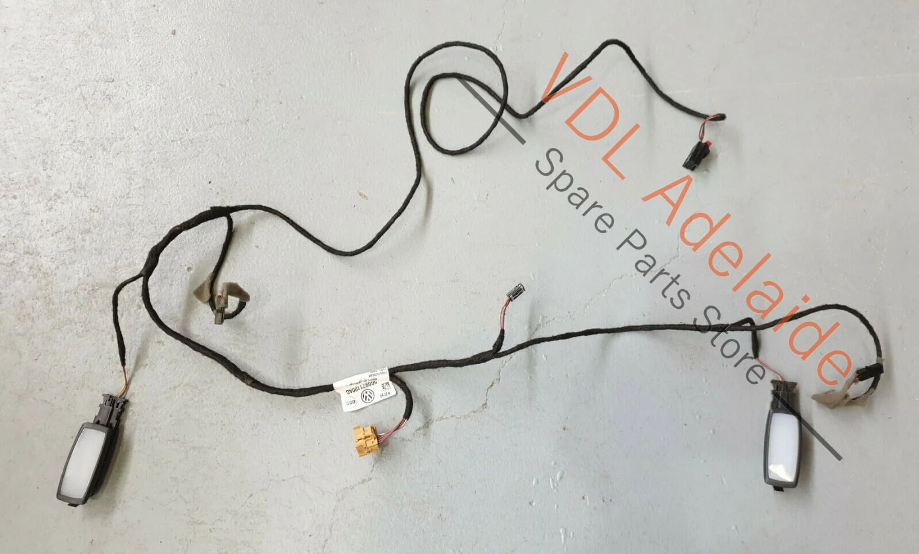 VW Golf Mk7 Sun Visor Lighting Lights with Roof Wiring Loom 5G0971100AG ARN1