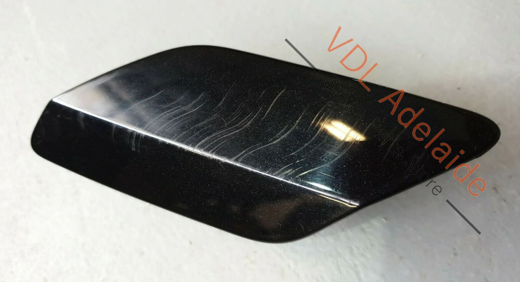 VW Golf GTi Mk7 OEM Left Side Headlight Washer Cover Deep Black 5G0955109A ARN1