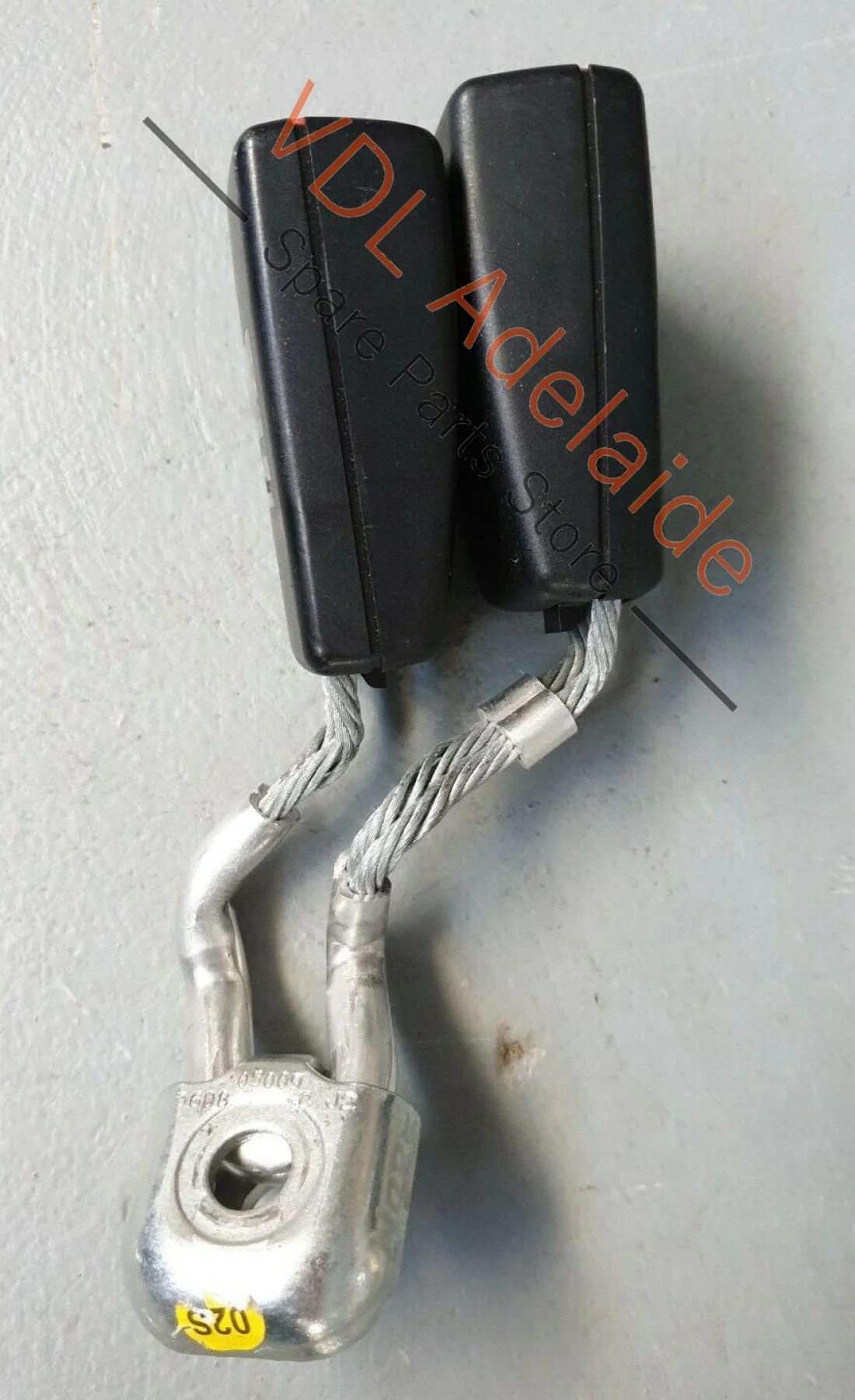 Volkswagen VW Golf Mk6 Rear Centre Double Seat Belt Buckle 1K0857739 M QVZ NOR5 - Image 3