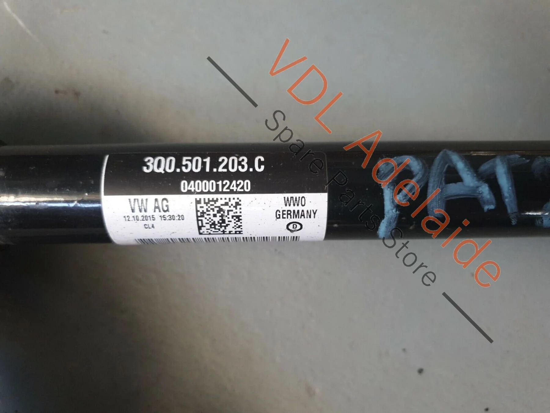 VW Passat Alltrack B8 3G Rear Left Drive Shaft Driveshaft 3Q0501203C PAT2 - Image 4