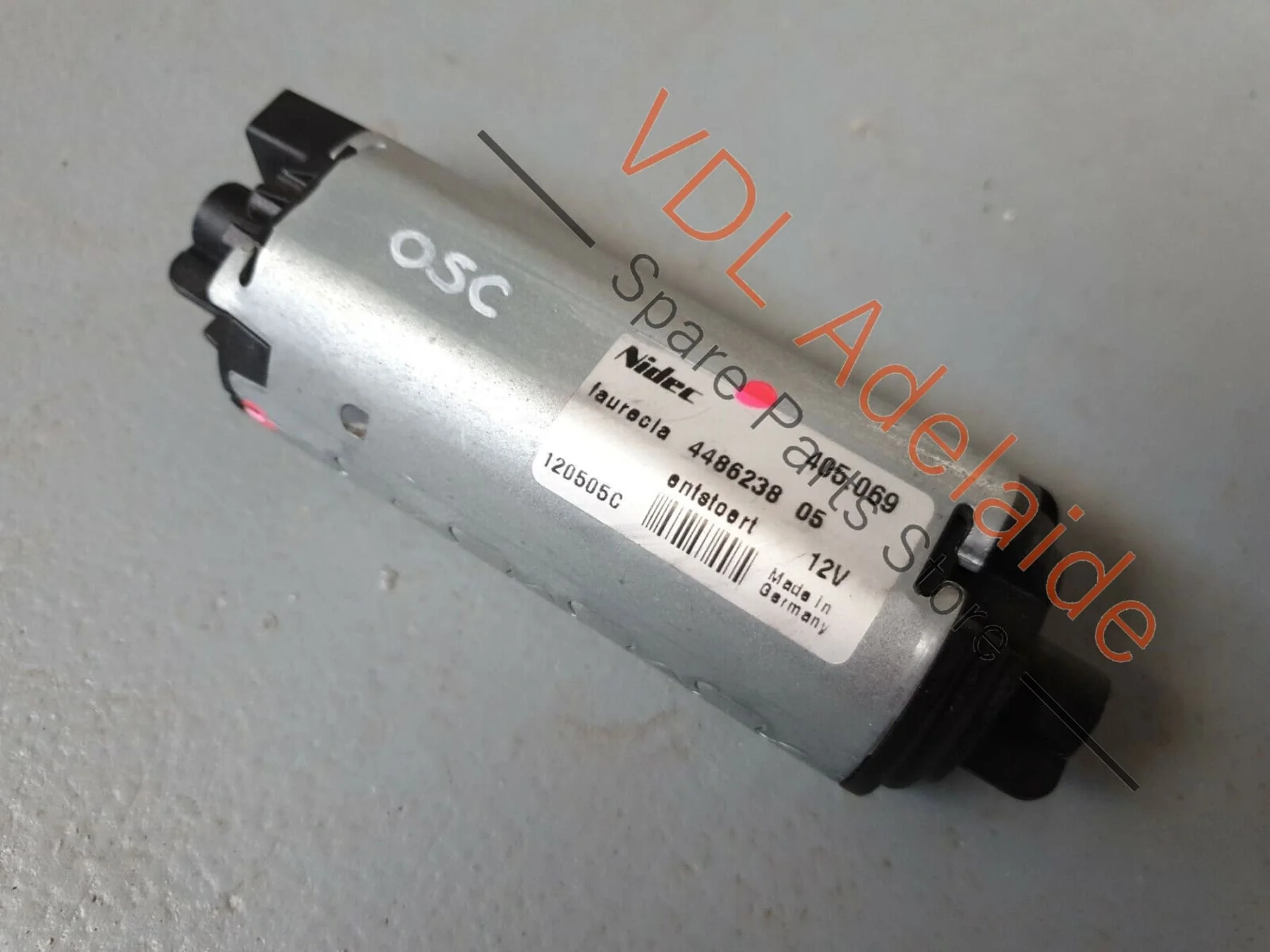 Audi Q5 8R OEM Nidec Forward Backward Slide Seat Adjustment Motor 4486238 OSC