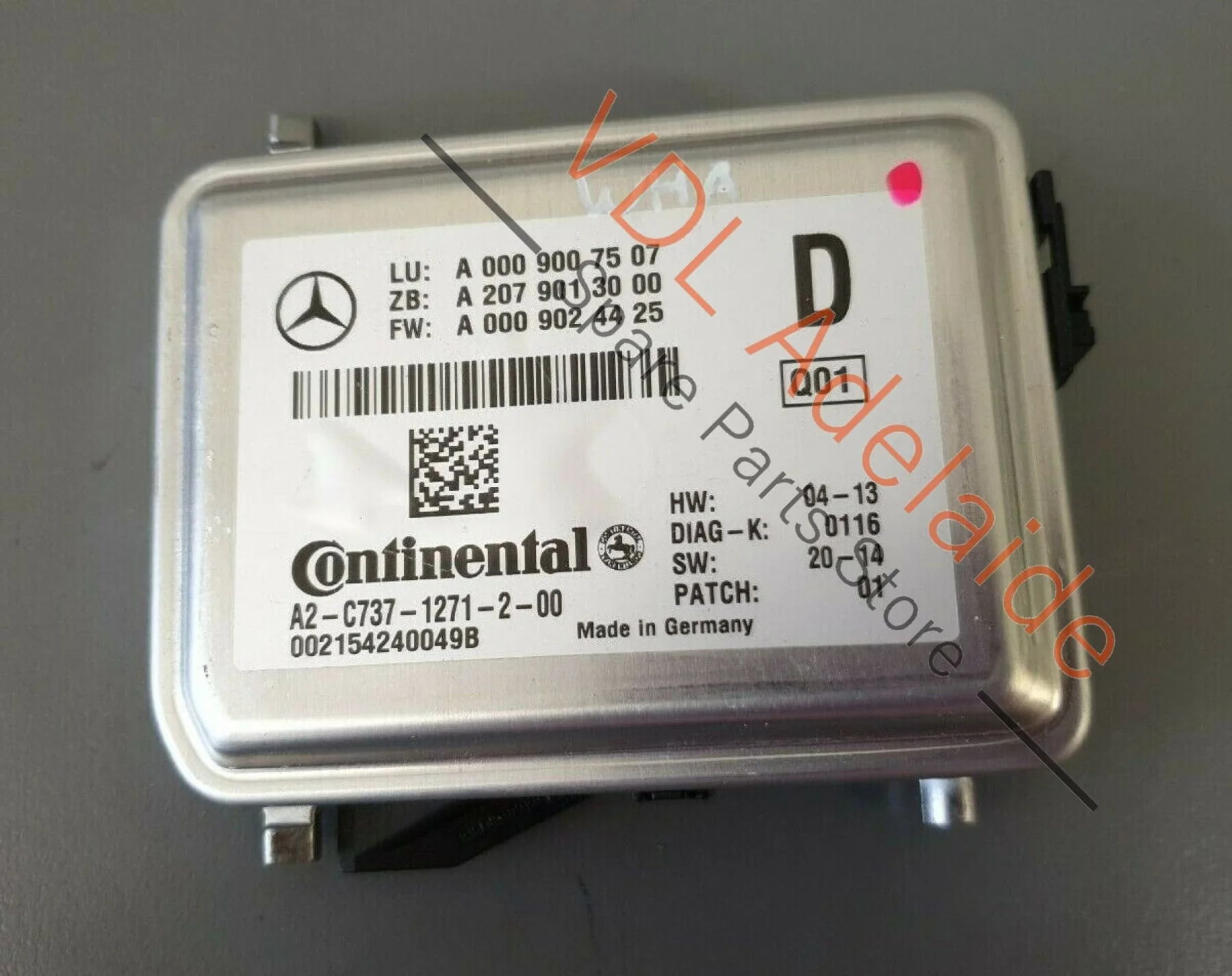 Mercedes C117 CLA Front Lane Departure Driver Assist Camera A0009007507 WHA1