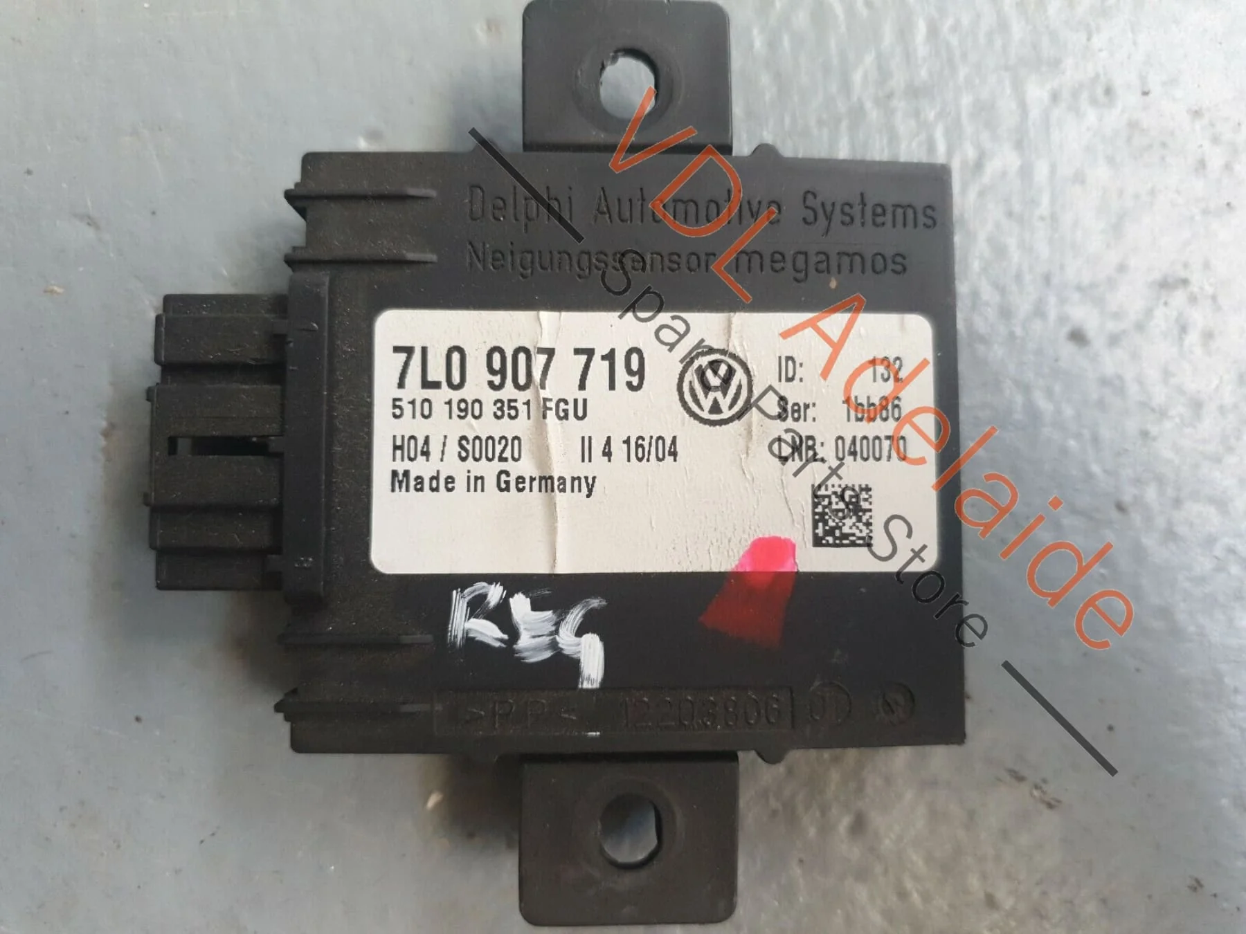 Volkswagen VW Touareg 7L Alarm Siren Security Anti Towing Theft Module 7L0907719