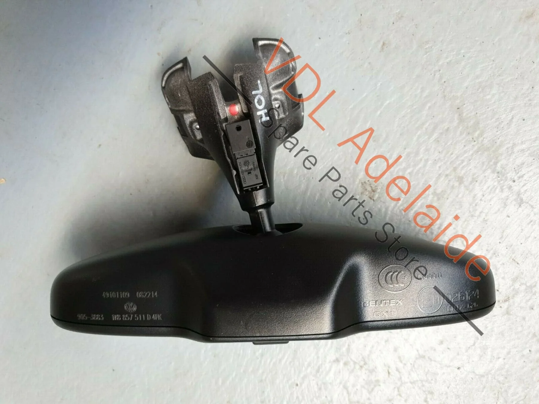 Volkswagen VW Scirocco Mk3 Interior Rear View Mirror Black 1K8857511D - Image 5