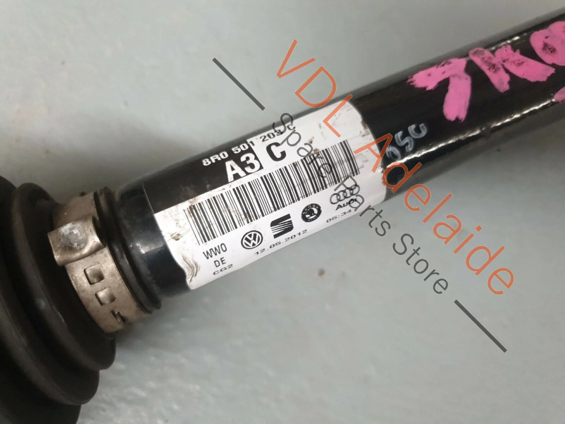 Audi SQ5 Q5 8R Rear CV Driveshaft Axle Half Shaft Left or Right 8R0501203C OSC - Image 7