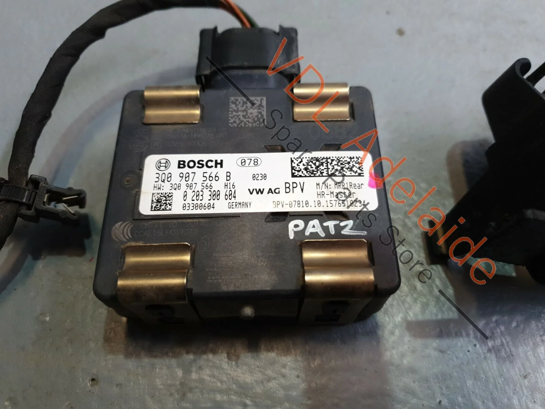 VW Passat B8 3G Rear Right Lane Change Assist Control Unit 3Q0907566B PAT2 - Image 3