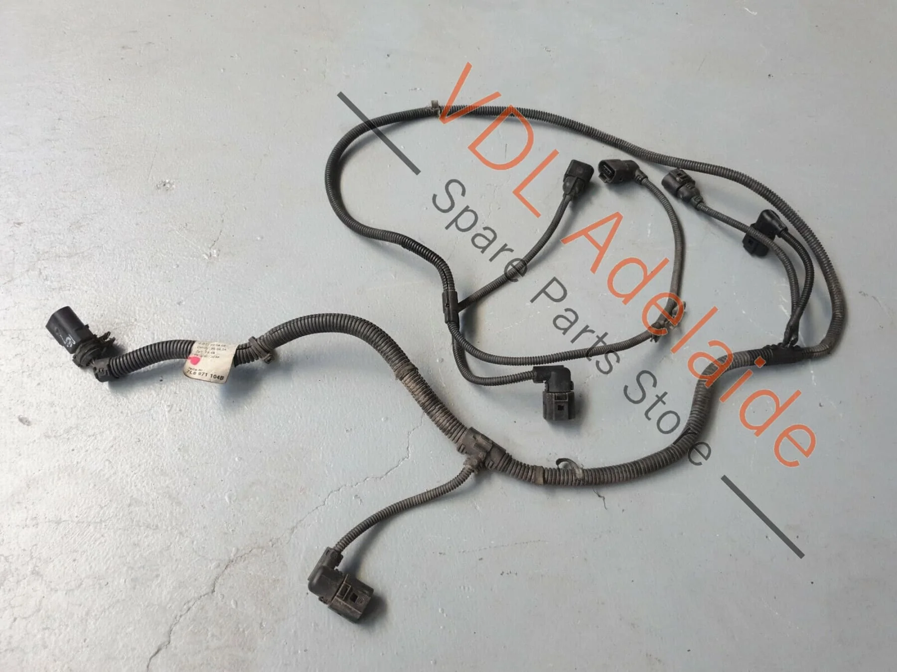 Volkswagen Touareg 7L Cable Set Rear Wiring Harness Loom Parking Sensor Aid REG - Image 5