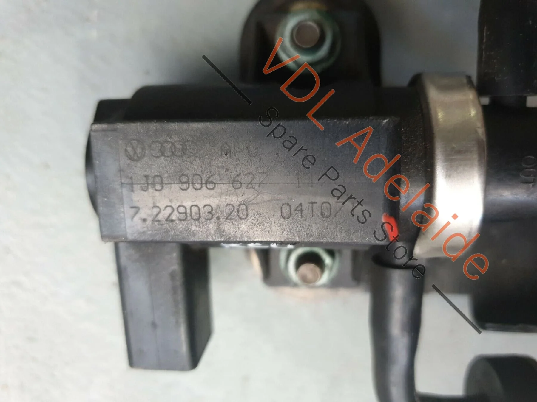 VW Touareg 7L Exhaust Reticulation Valve Pressure Converter Left 1J0906627 REG - Image 3