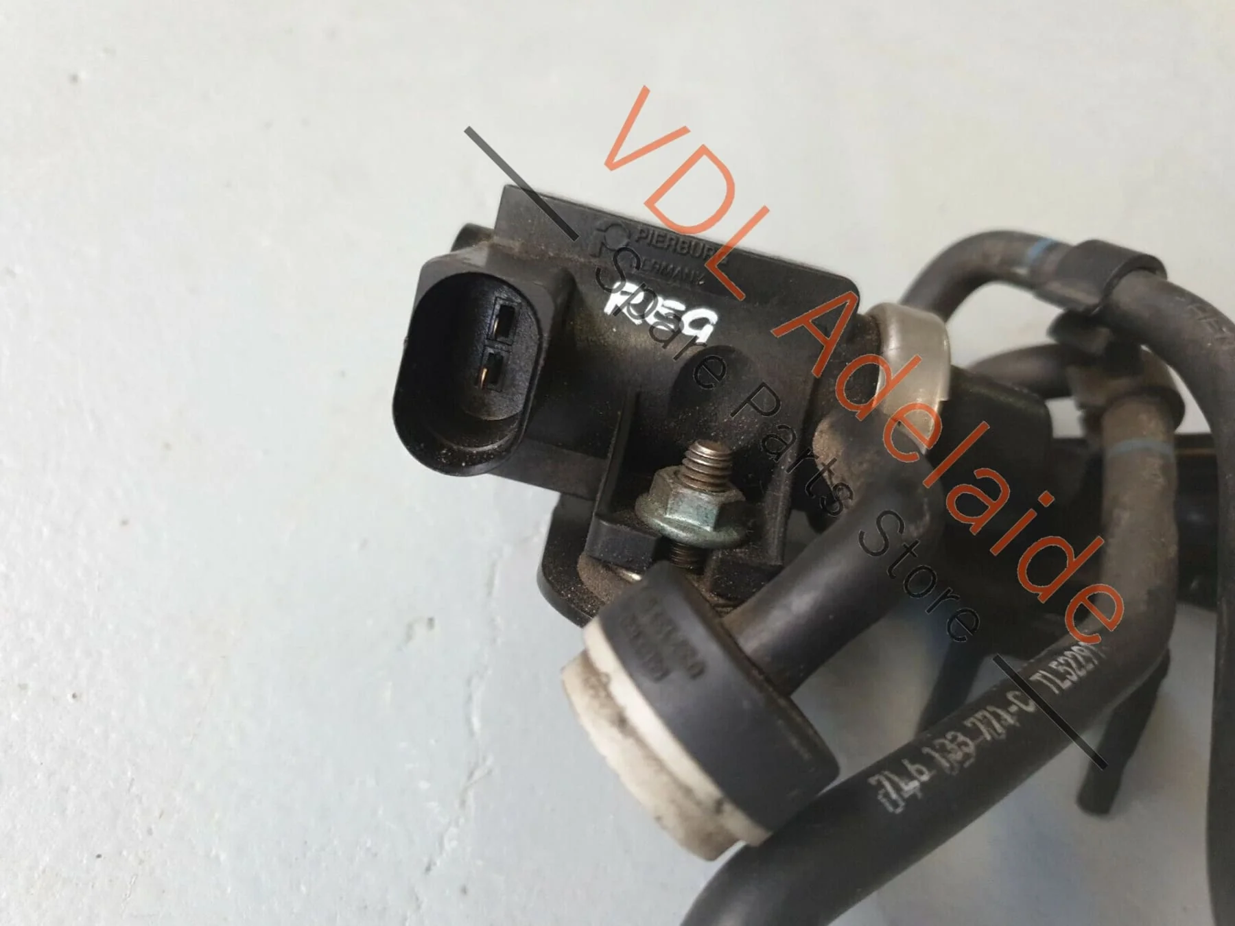 VW Touareg 7L Exhaust Reticulation Valve Pressure Converter Right 1J0906627 REG - Image 3