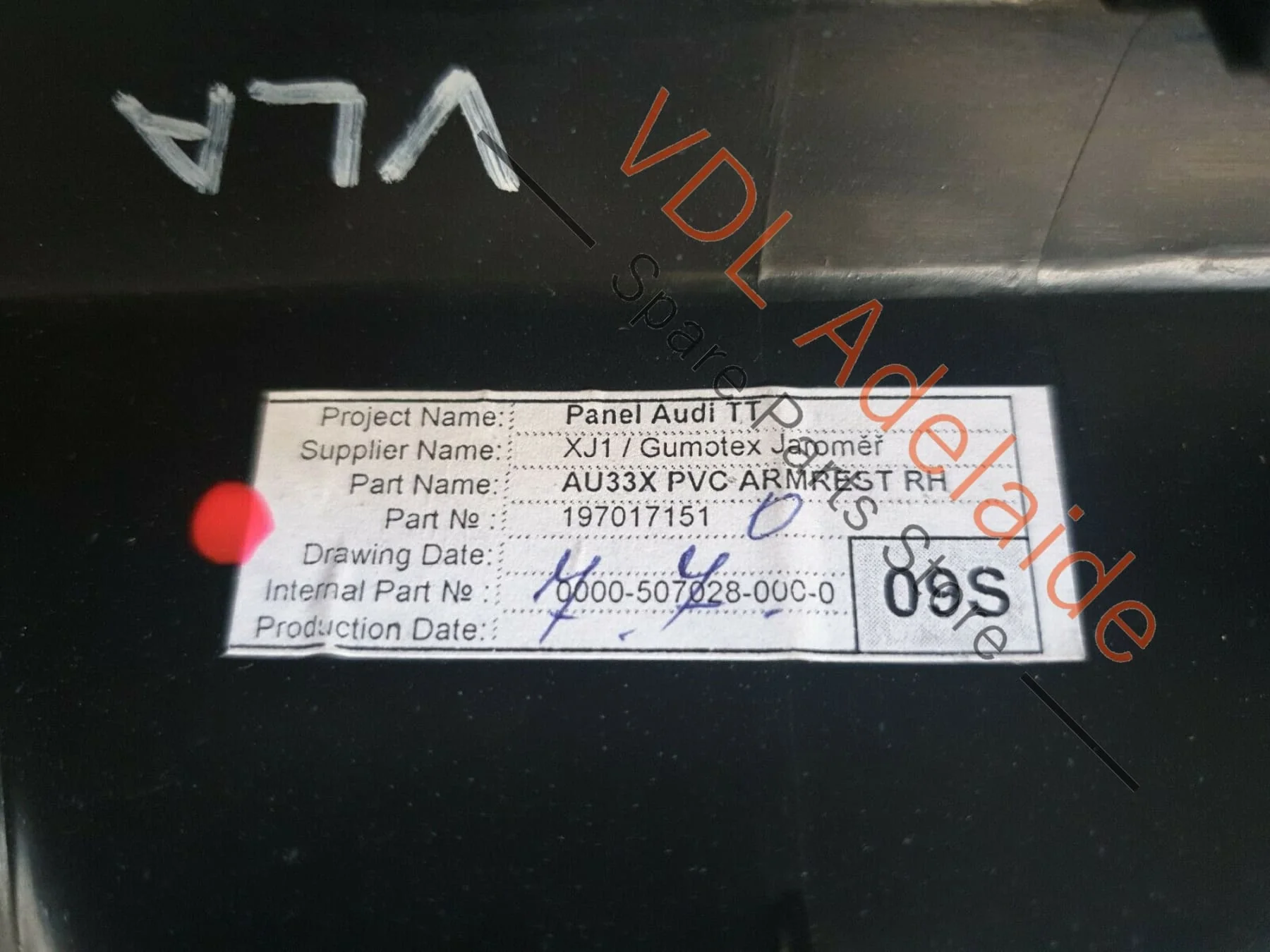 Audi TT Mk3 8S FV Right Interior Door Armrest Arm Rest 8S0867174 VLA - Image 12