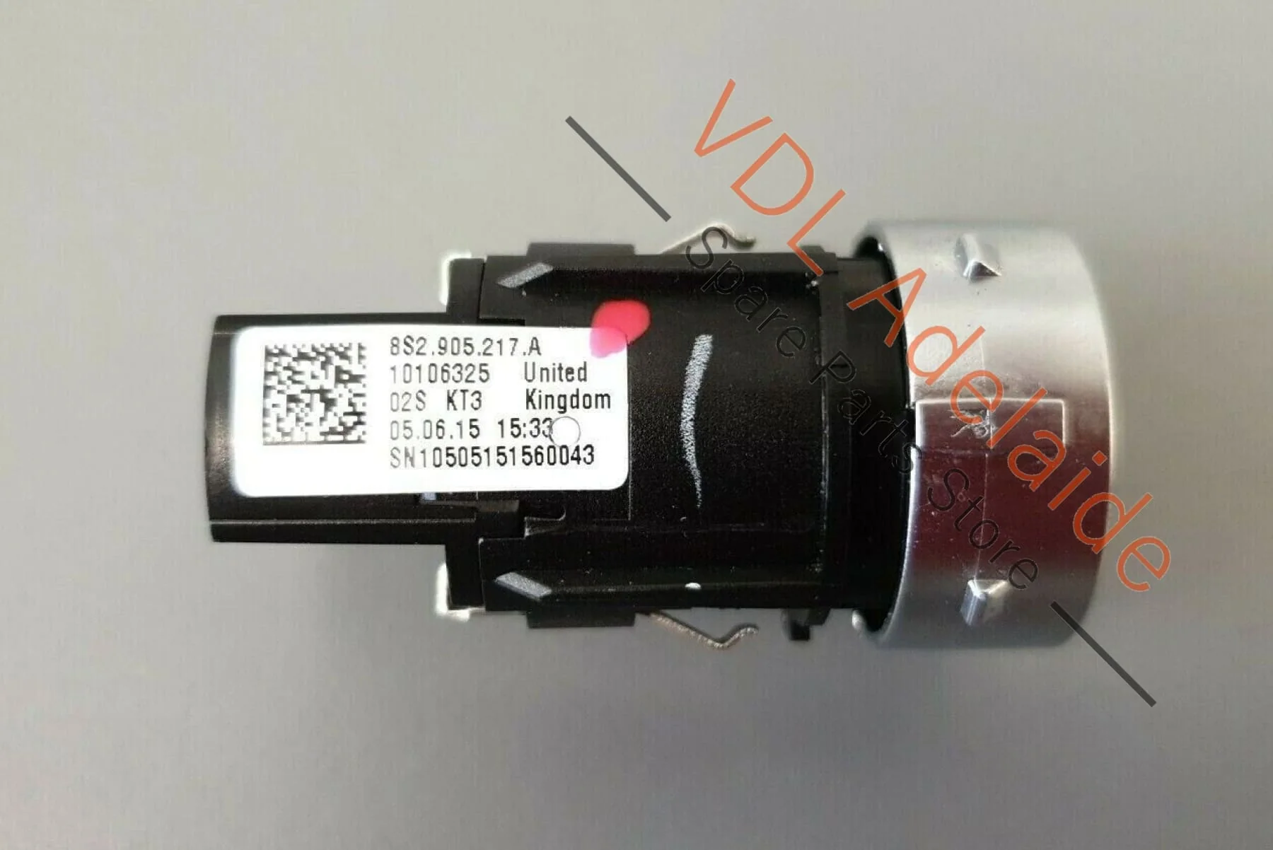 Audi TT TTS Mk3 8S Start Stop Engine Ignition Switch Button RHD 8S2905217A - Image 3
