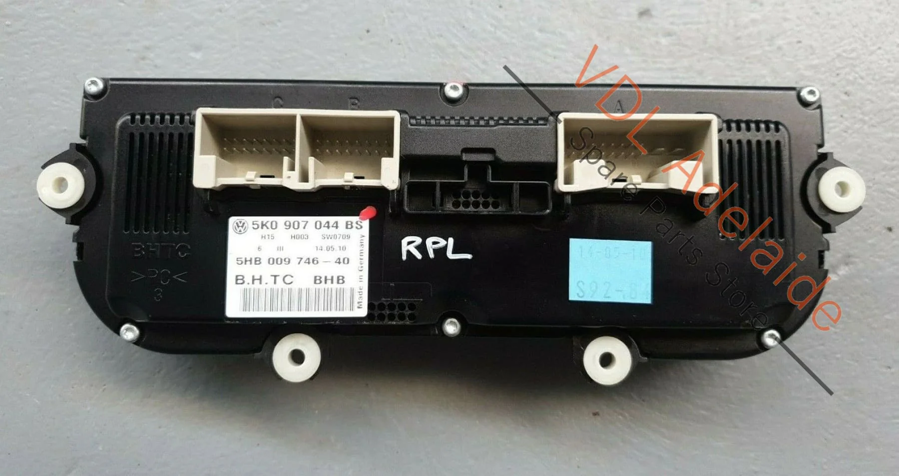 Volkswagen VW Golf Mk6 Climate Control Aircon AC Switch Unit 5K0907044BS - Image 2