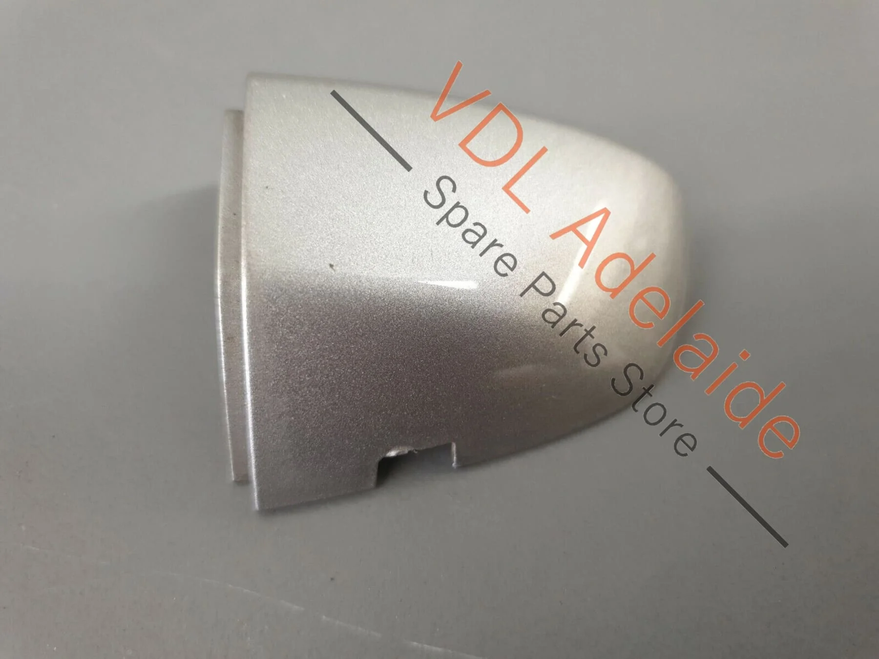VW Passat Tiguan Door Lock Cover Trim Cap 510837879A Tungsten Silver LB7W PAT2 - Image 2