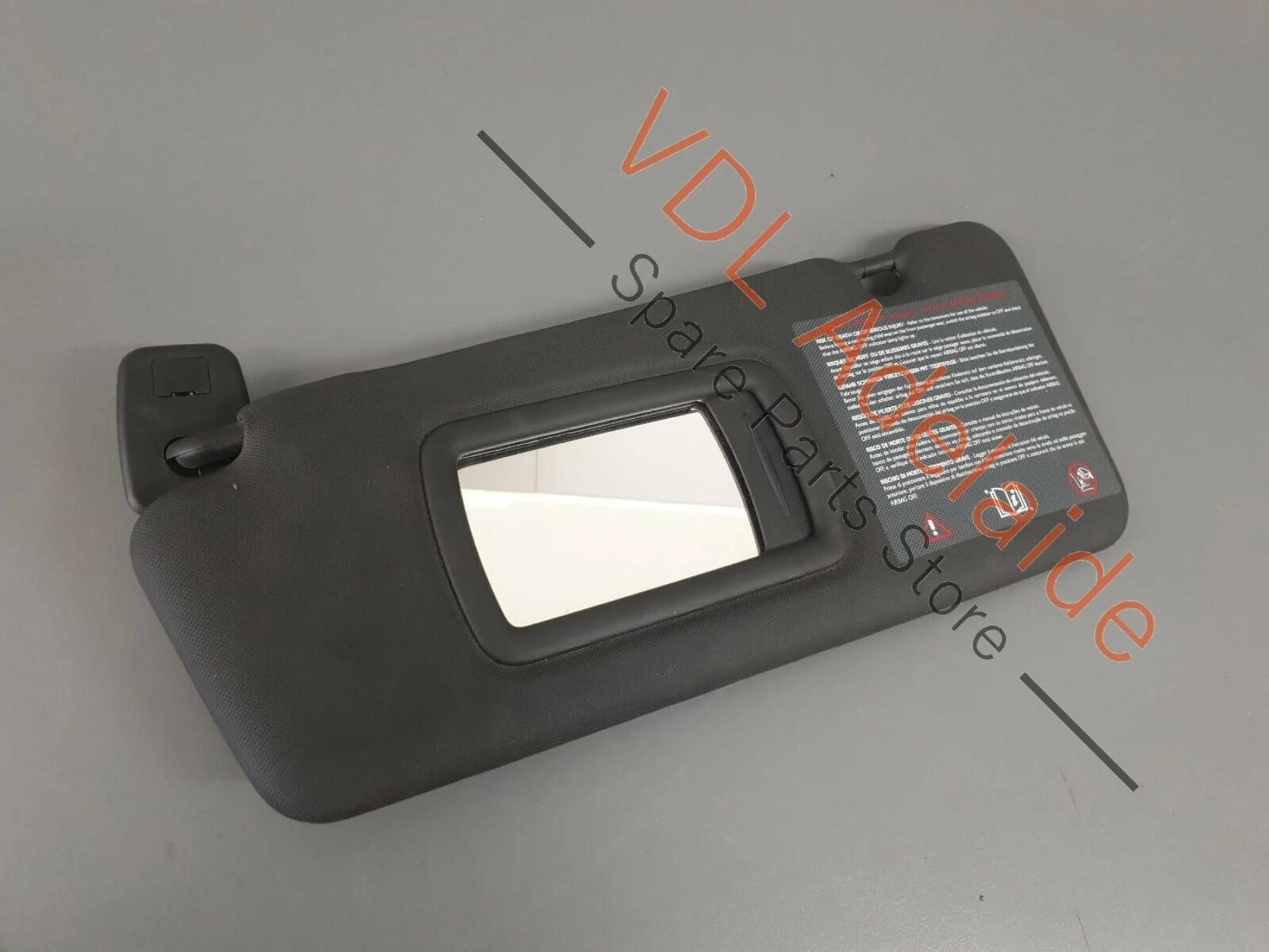 Renault Megane 3 X95 RS 265 Left Sun Visor Black 964018052R