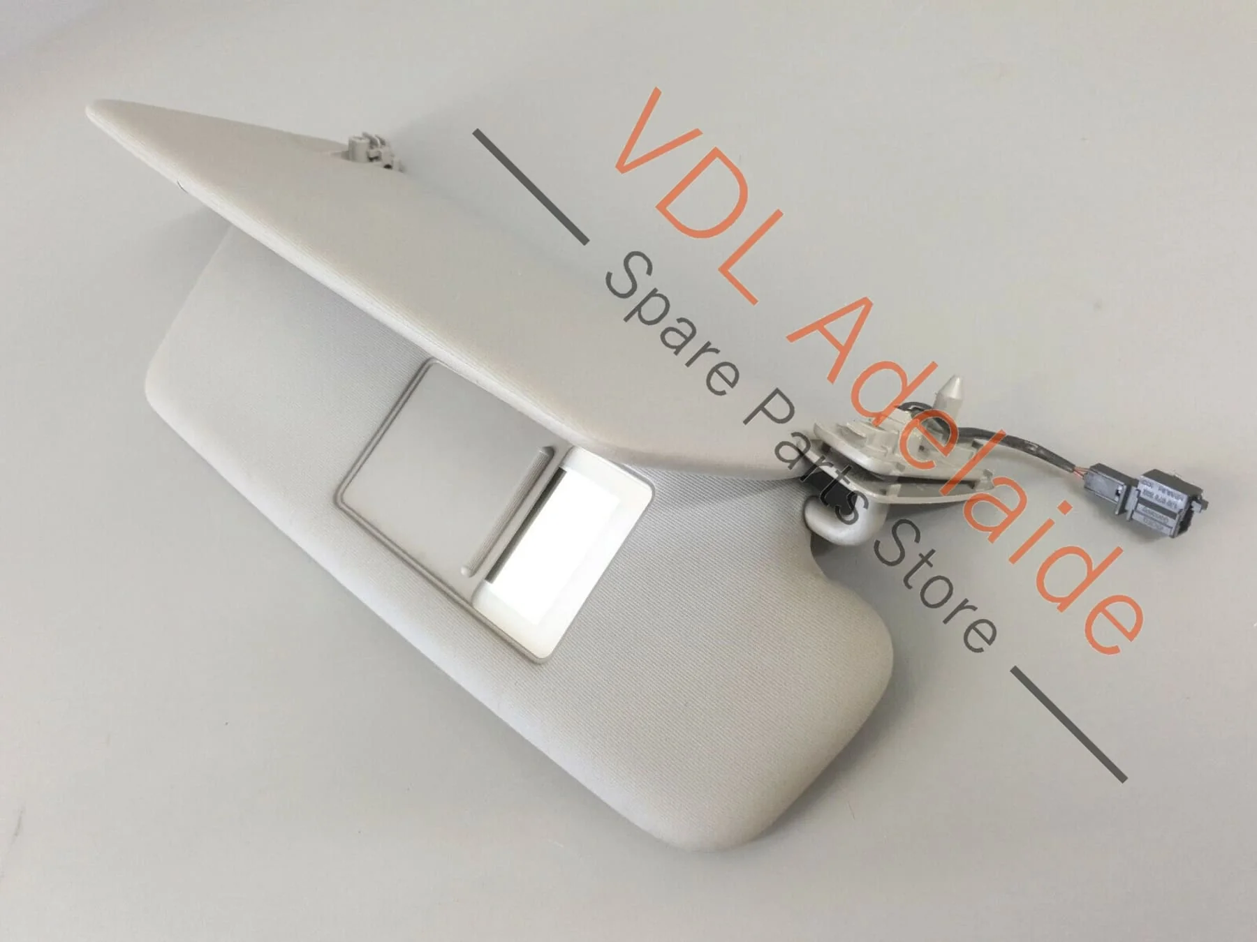 Volkswagen VW Touareg 7L R50 Front Left Dual Sun Visor Light Grey REG4 - Image 8
