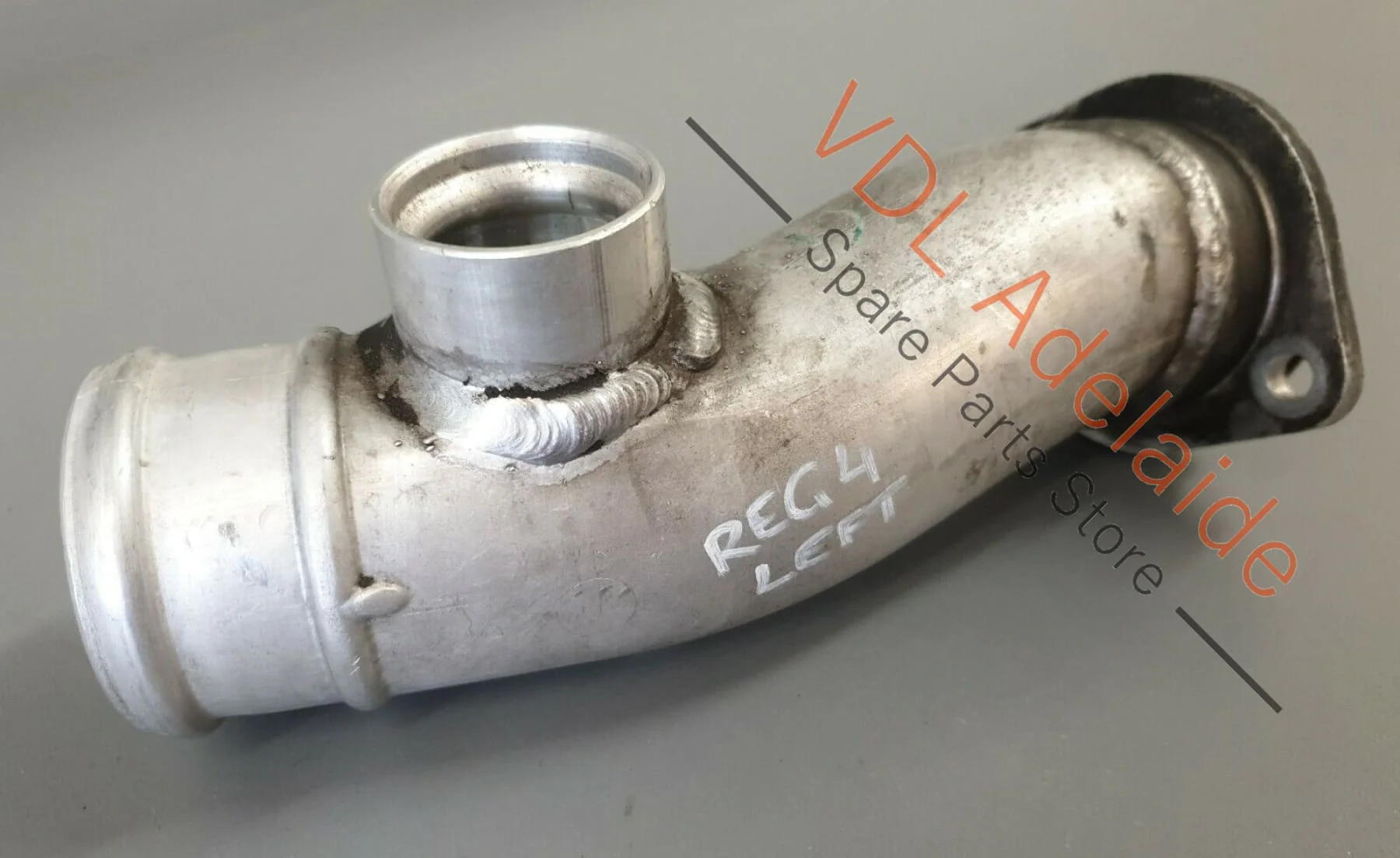 Volkswagen VW Touareg 7L Turbo Left Air Intake Hose Tube Pipe 07Z129654B REG4 - Image 5