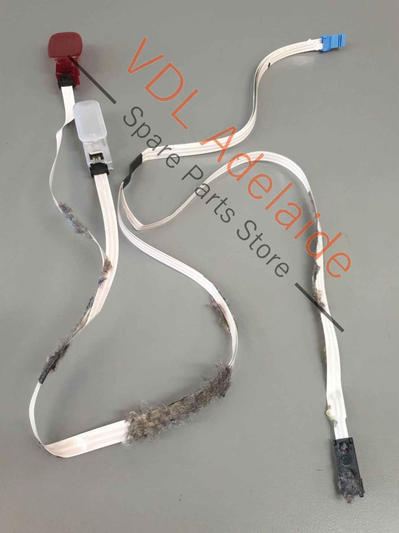 Mercedes W219 CLS-Class Rear Right Door Ribbon Wiring Harness A2195404405 JAK1