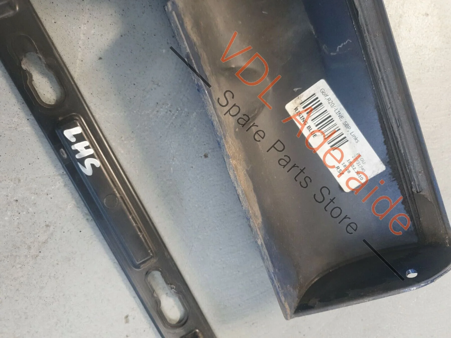VW Golf R Mk6 Left Sideskirt Side Skirt Sill Trim Moulding Rising Blue LR5Z HOU3 - Image 8