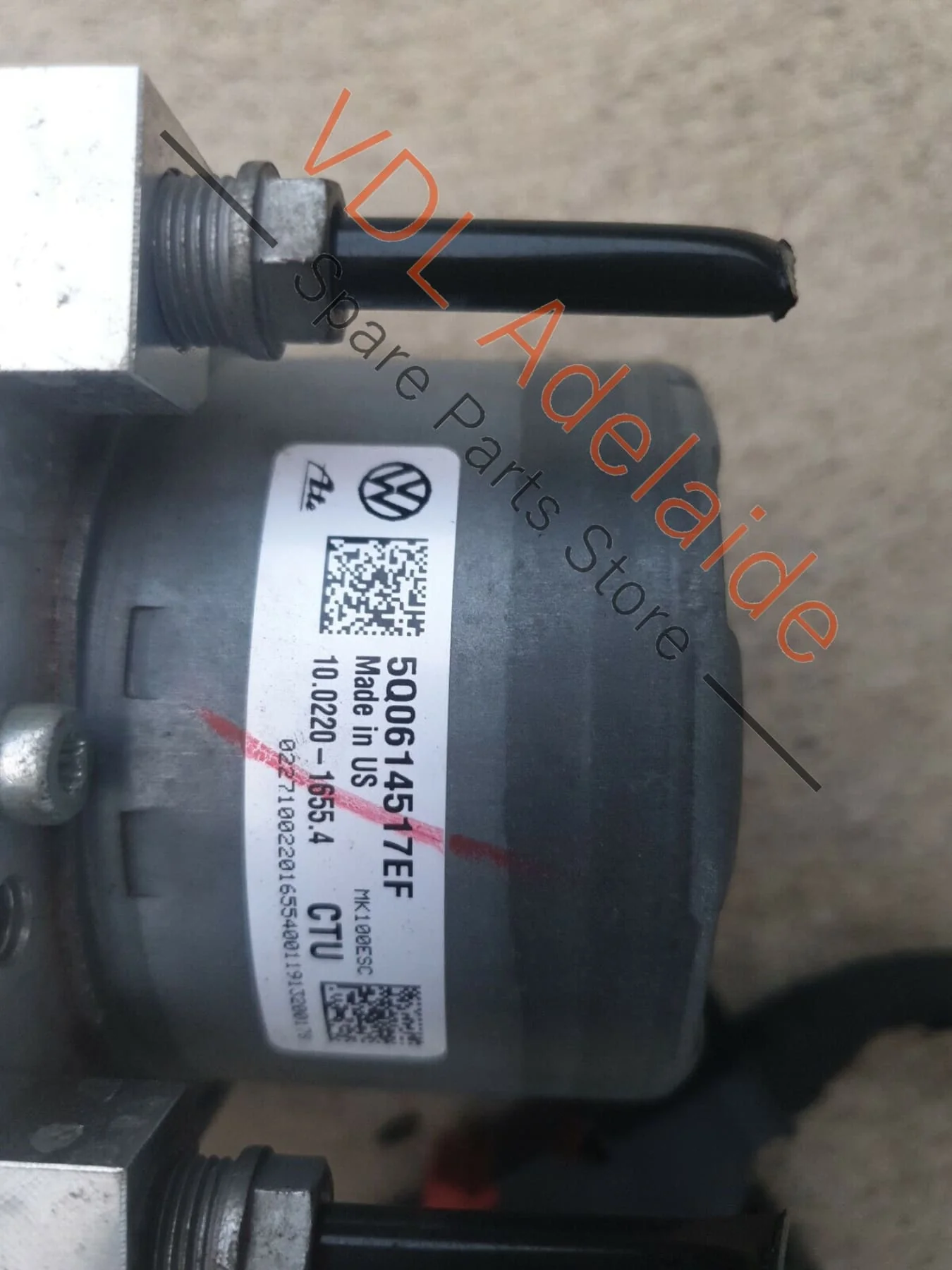 20km VW Tiguan R Mk2 5NA ABS Unit Brake Pump Module 5Q0614517EF JES3 - Image 2