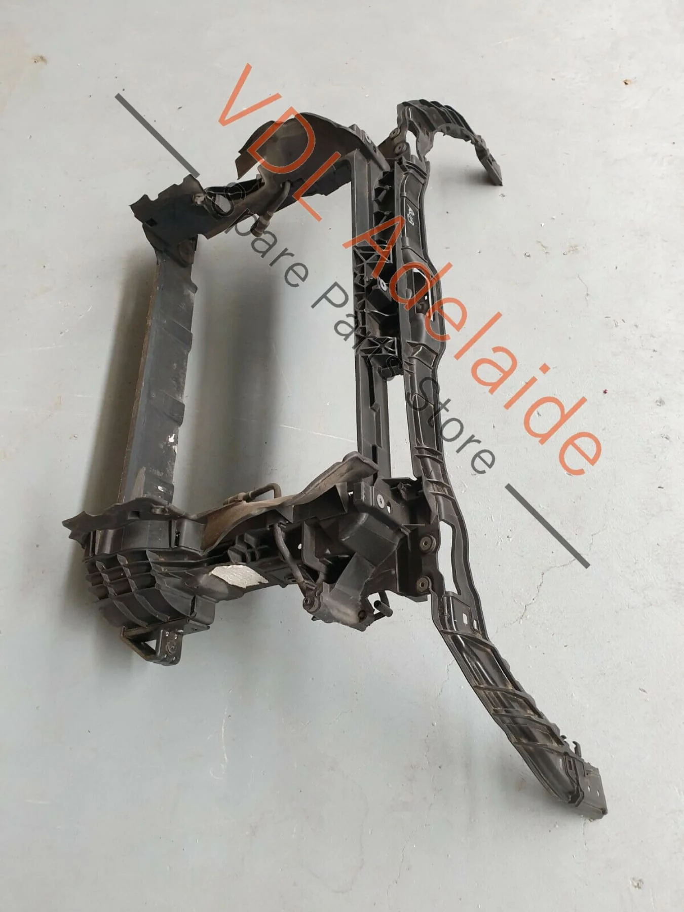 Audi A1 8X Ambition Mk1 1.4 TFSI Radiator Support Lock Panel 8X0805588B RUB - Image 5