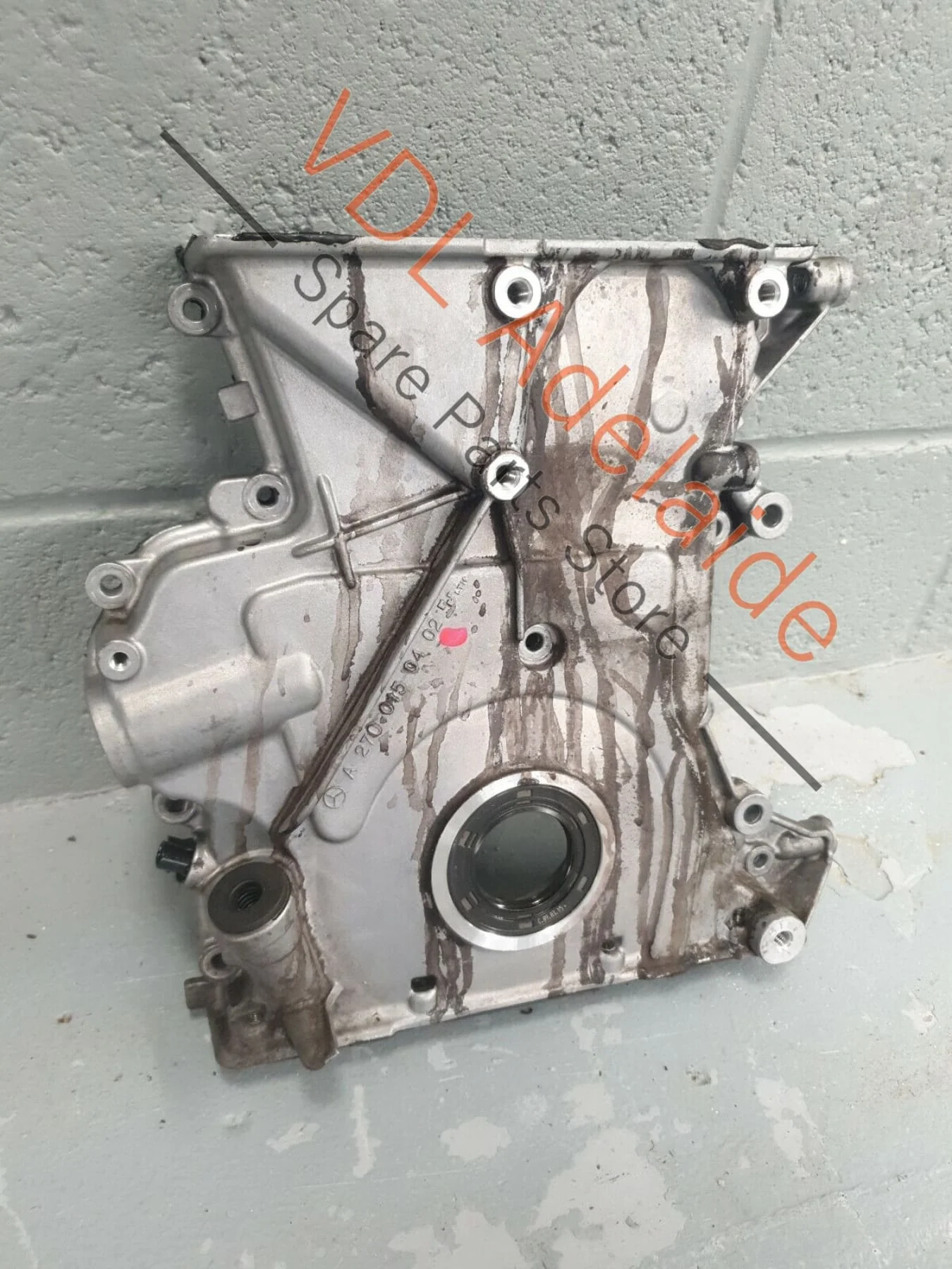 Mercedes M133 A176 C117 A45 CLA45 AMG Timing Cover A2700150402 - Image 2