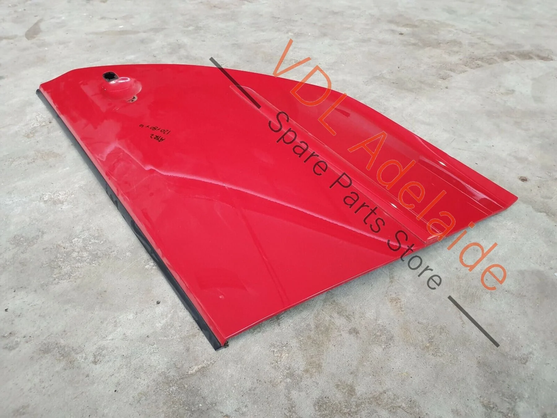 Volkswagen VW Golf 5 Mk5 Rear Left Door Shell Panel Tornado Red LY3D AYR2 - Image 3