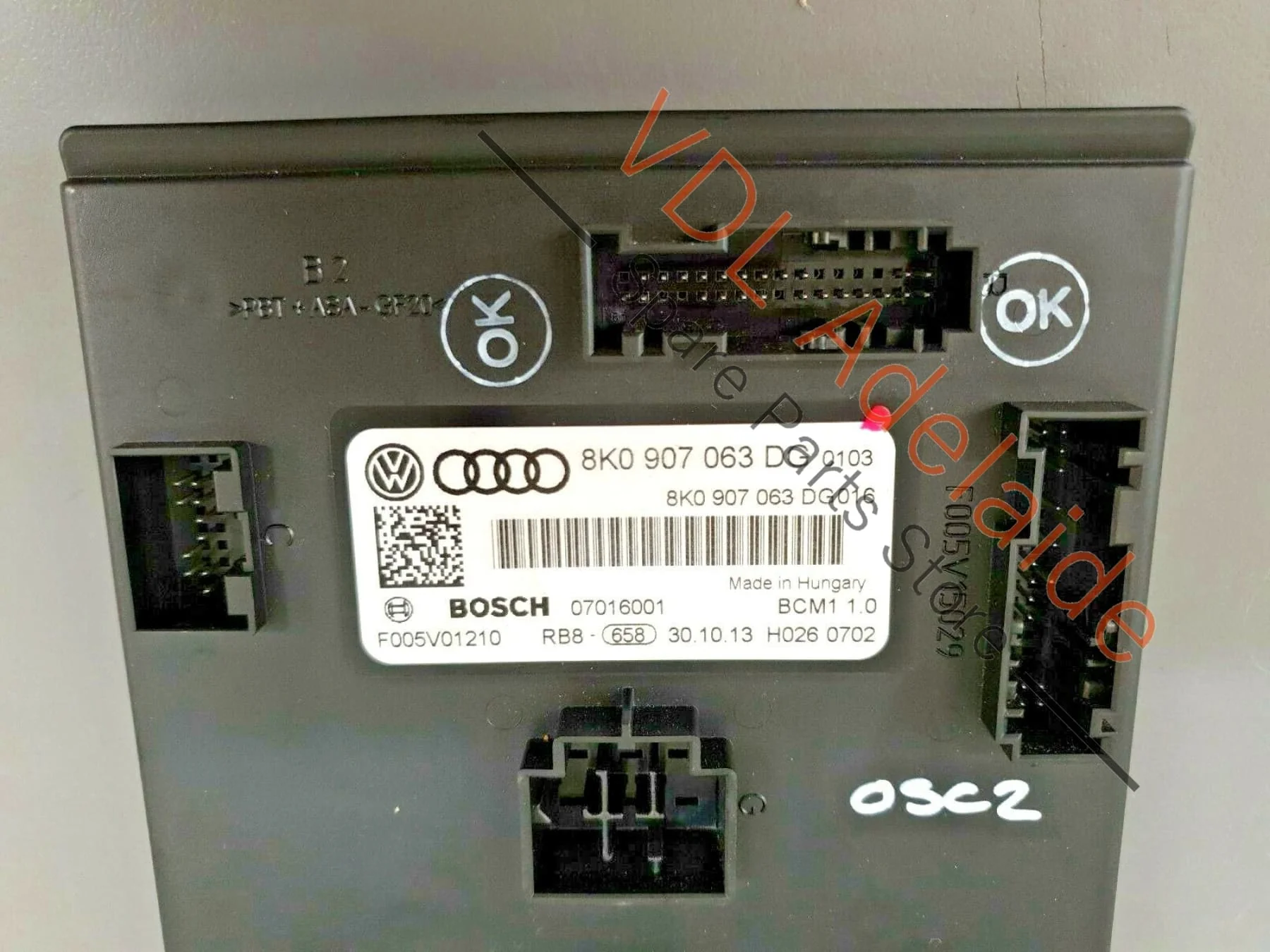 Audi SQ5 Q5 8R Convenience System Onboard Supply Control Unit BCM 8K0907063 - Image 3