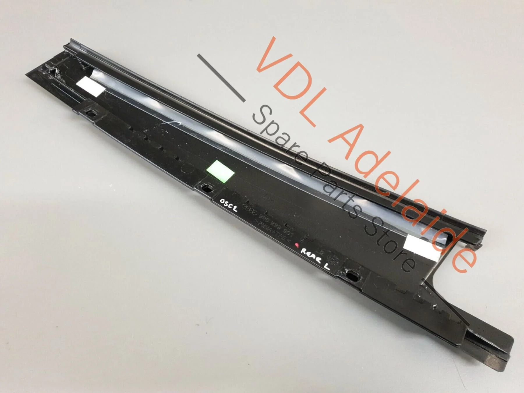 Audi SQ5 Q5 8R Rear Left Exterior Door B-Pillar Black Trim 8R0839901M OSC2 - Image 3