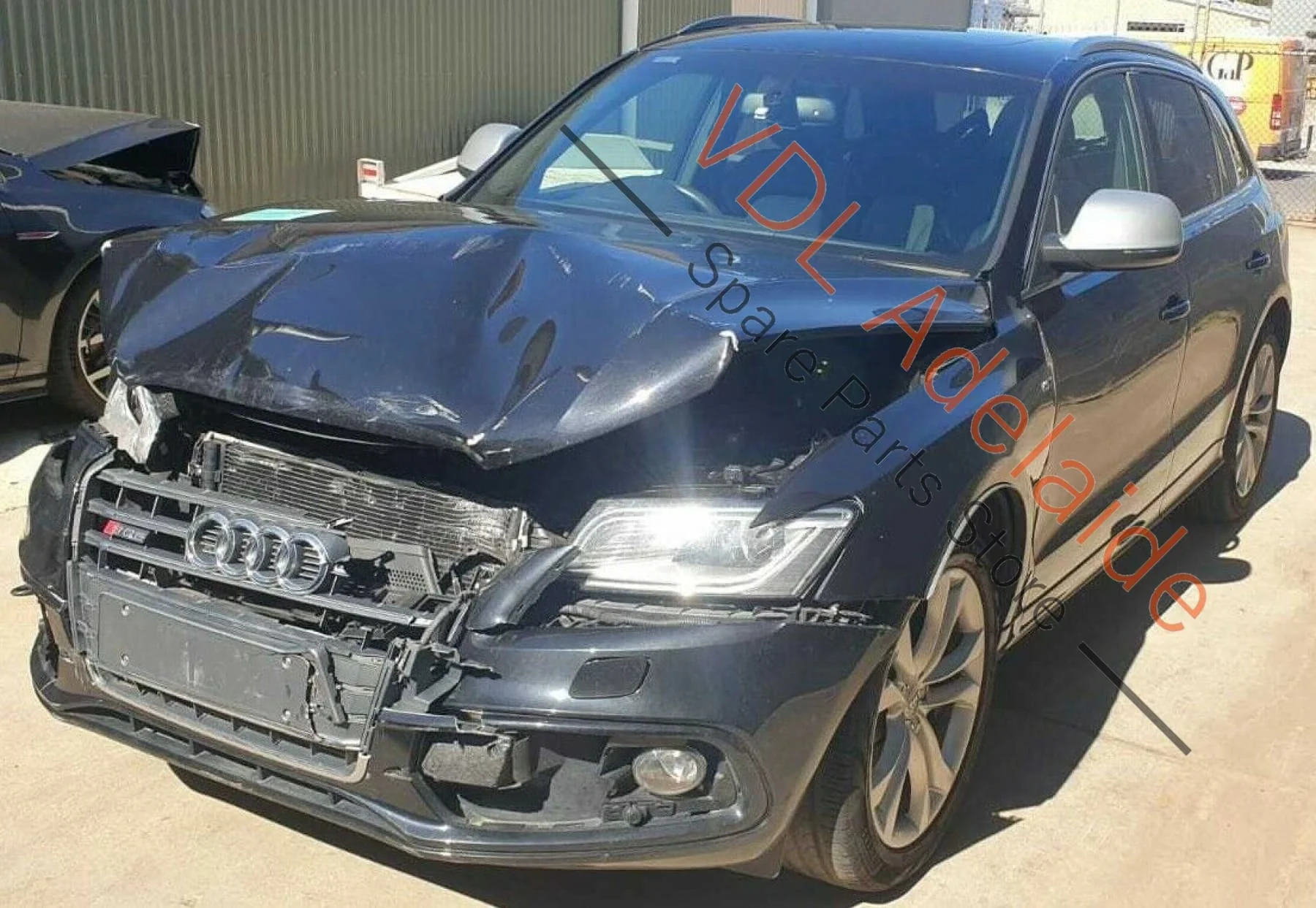 Audi SQ5 Q5 8R Rear Left Exterior Door B-Pillar Black Trim 8R0839901M OSC2 - Image 6