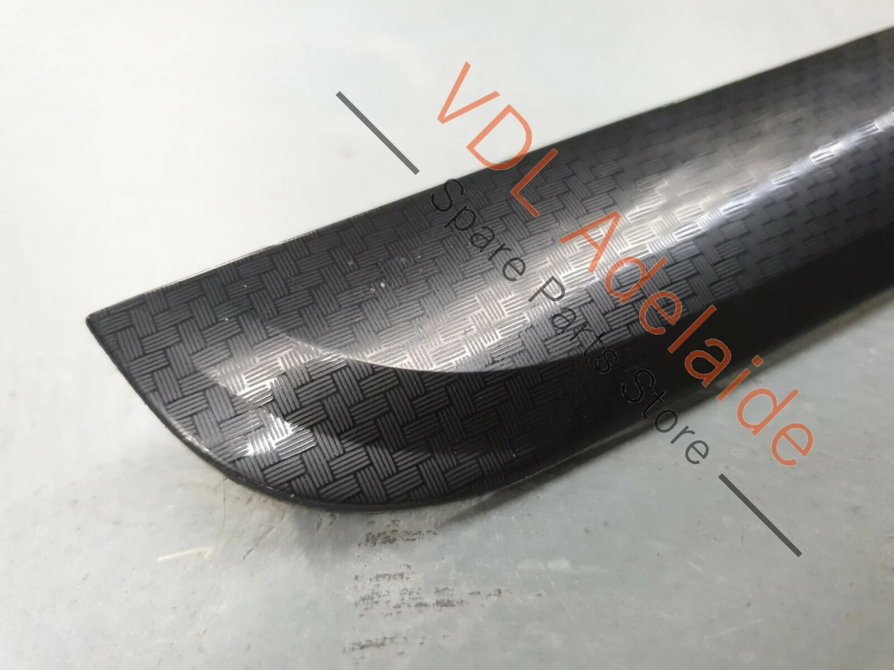Volkswagen VW Scirocco R Mk3 III Wolfsburg Carbon Look Dash Trim RHD 1K8858529A - Image 2