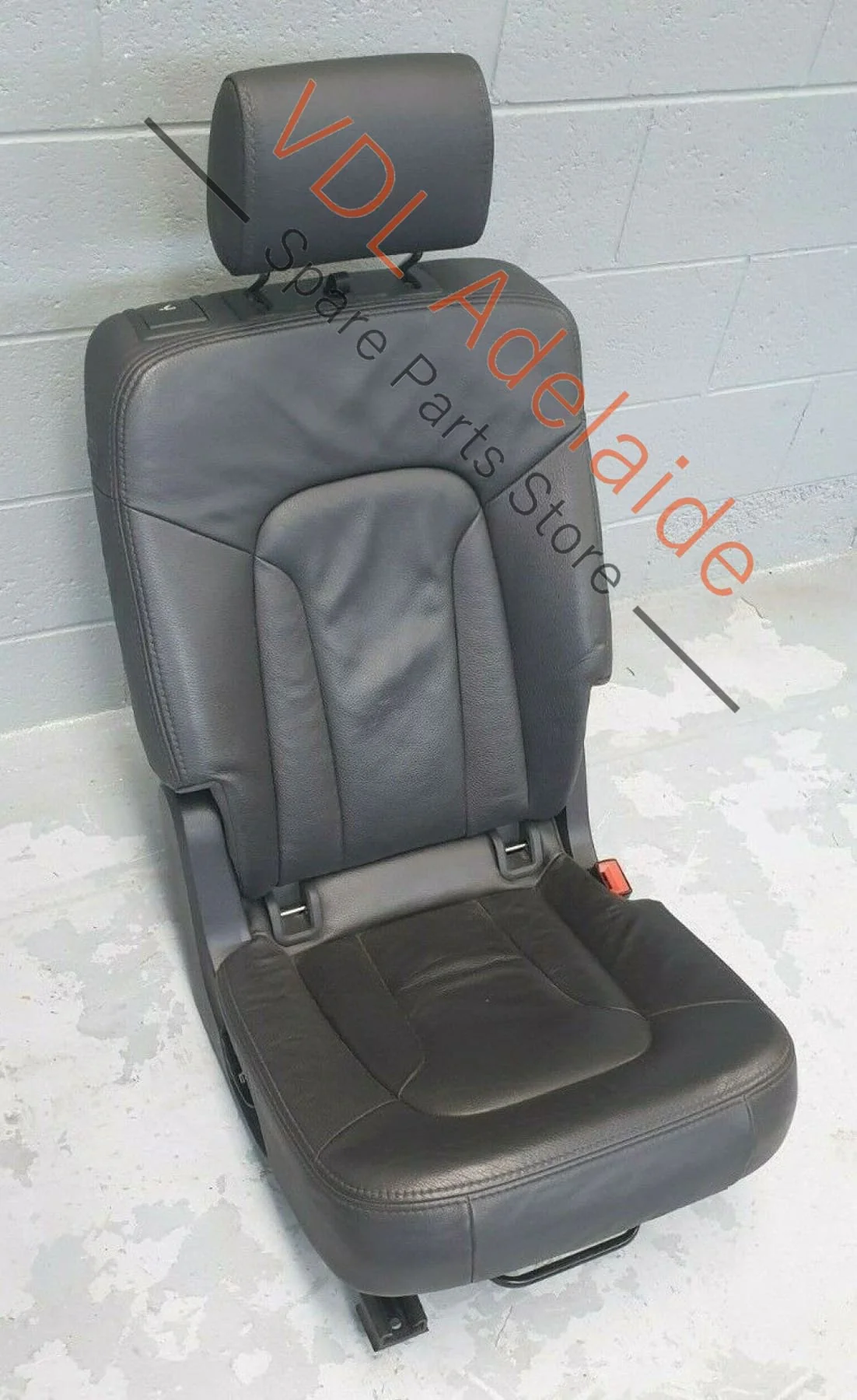 Audi Q7 4L 2nd Row Right Passenger Back Seat Rear Black Leather 65xxxkm ROS