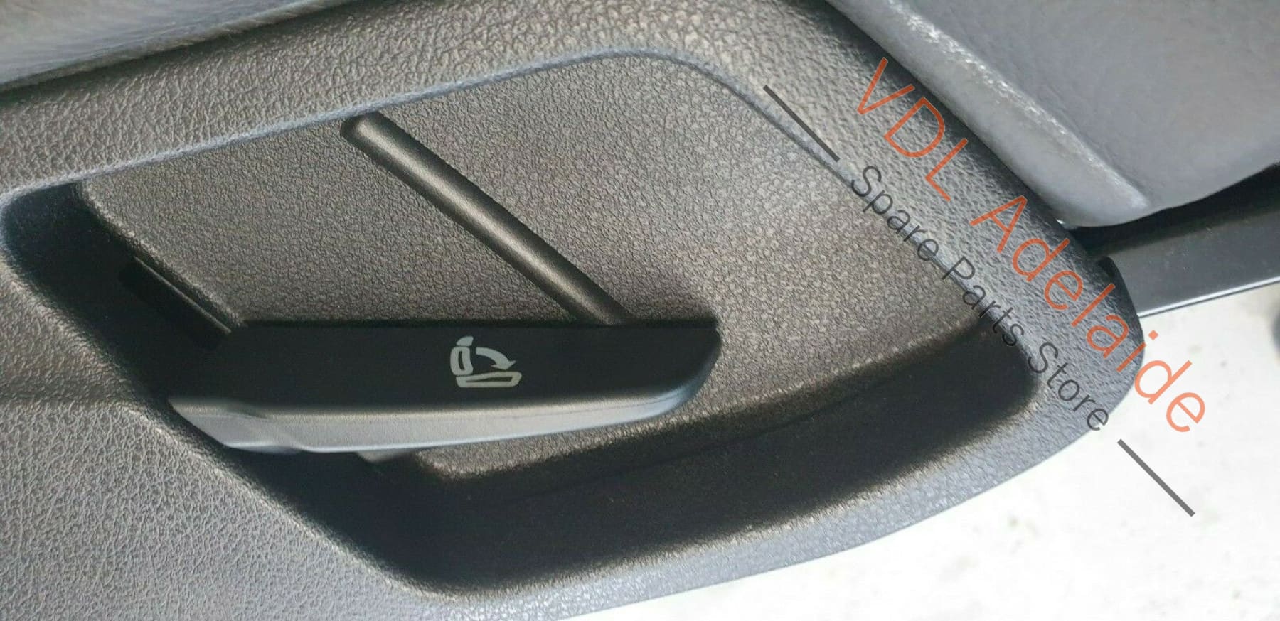 Audi Q7 4L 2nd Row Right Passenger Back Seat Rear Black Leather 65xxxkm ROS - Image 10