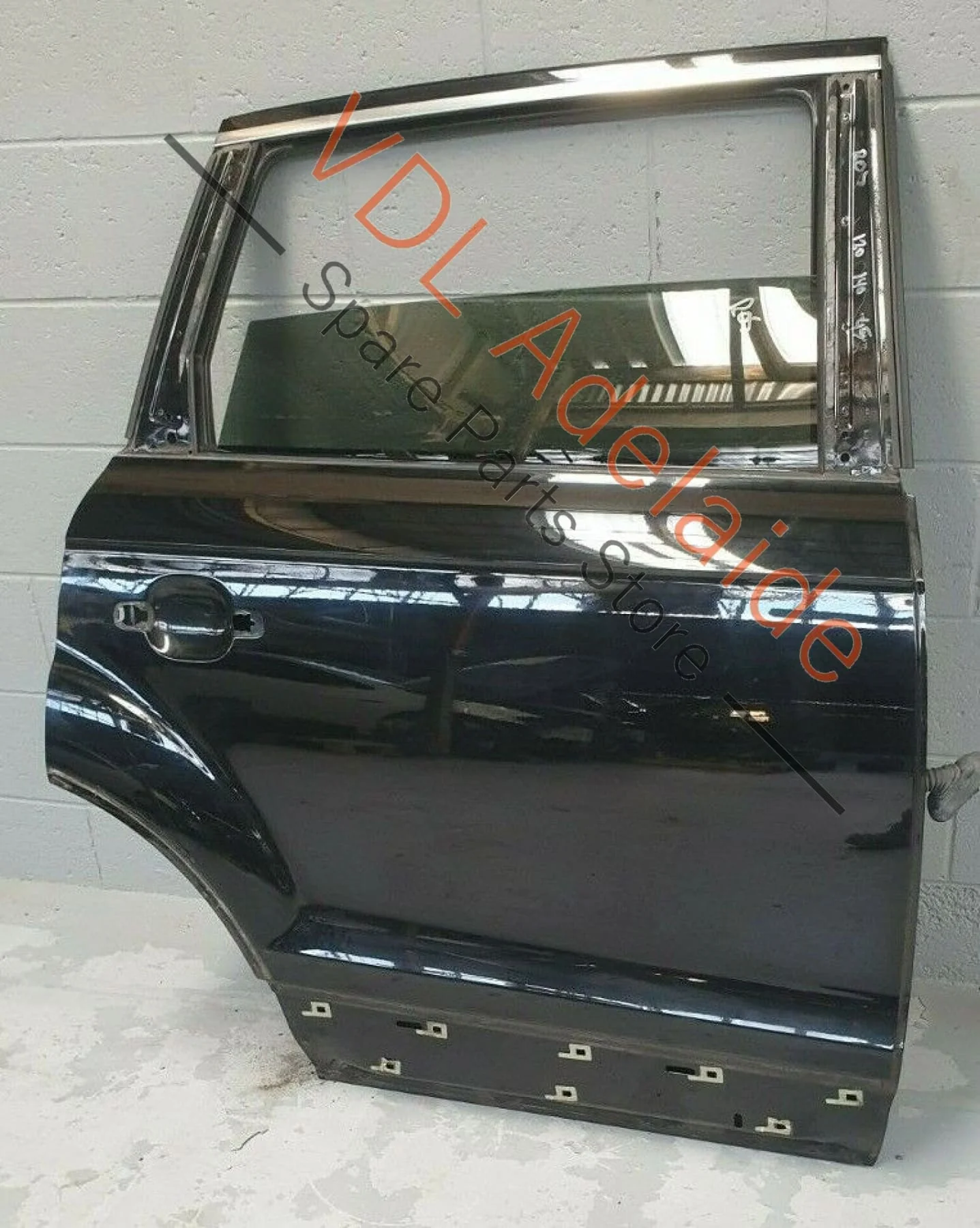 Audi Q7 4L Rear Right Door Shell Panel Black ROS