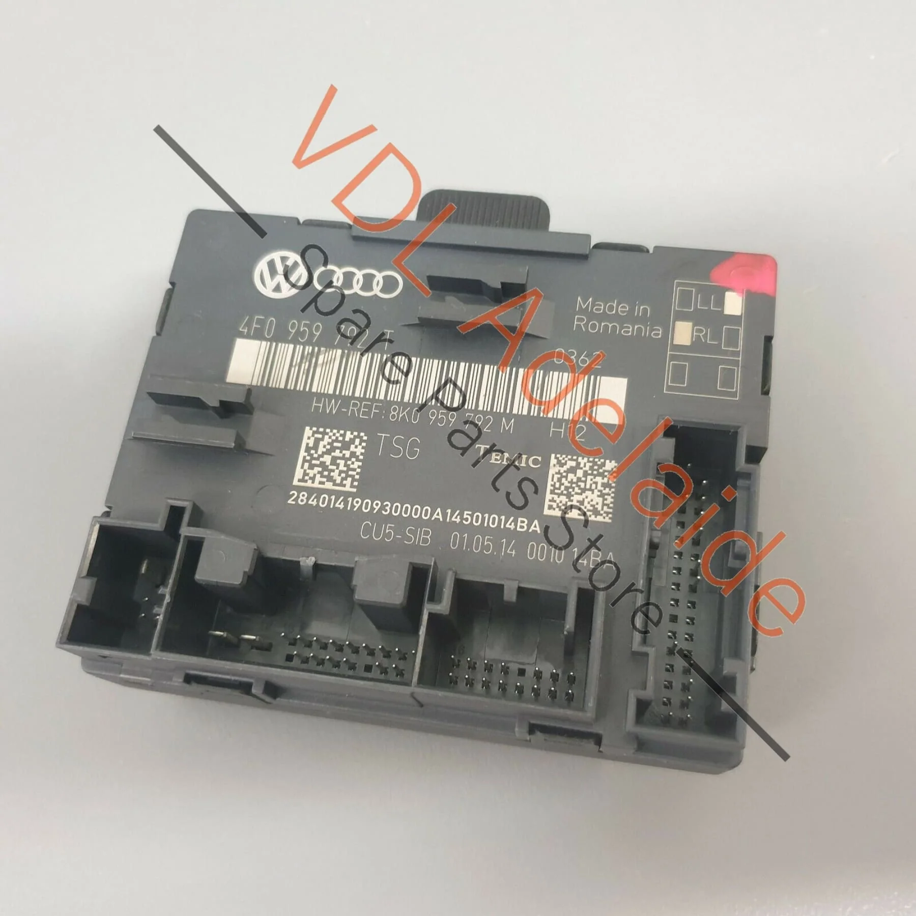 Audi Q7 4L Passenger Side Front Door Control Module 4F0959792M