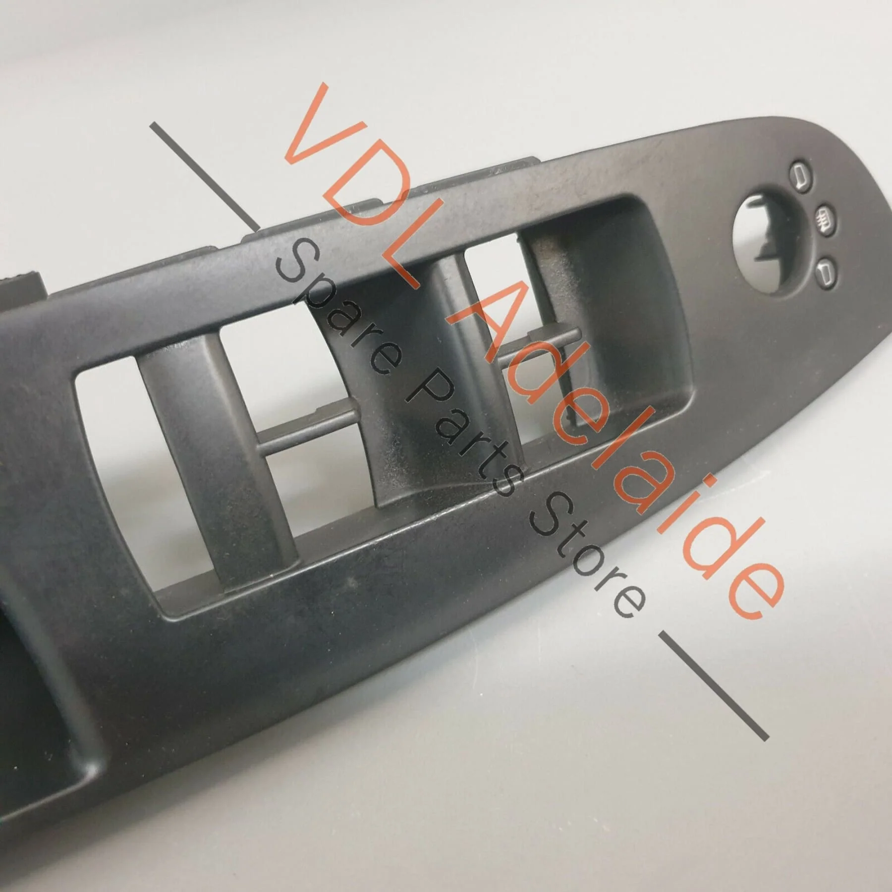 Audi Q7 4L Front Right Door Handle Shell Trim Soul Black 4L2867172 4PK ROS - Image 3