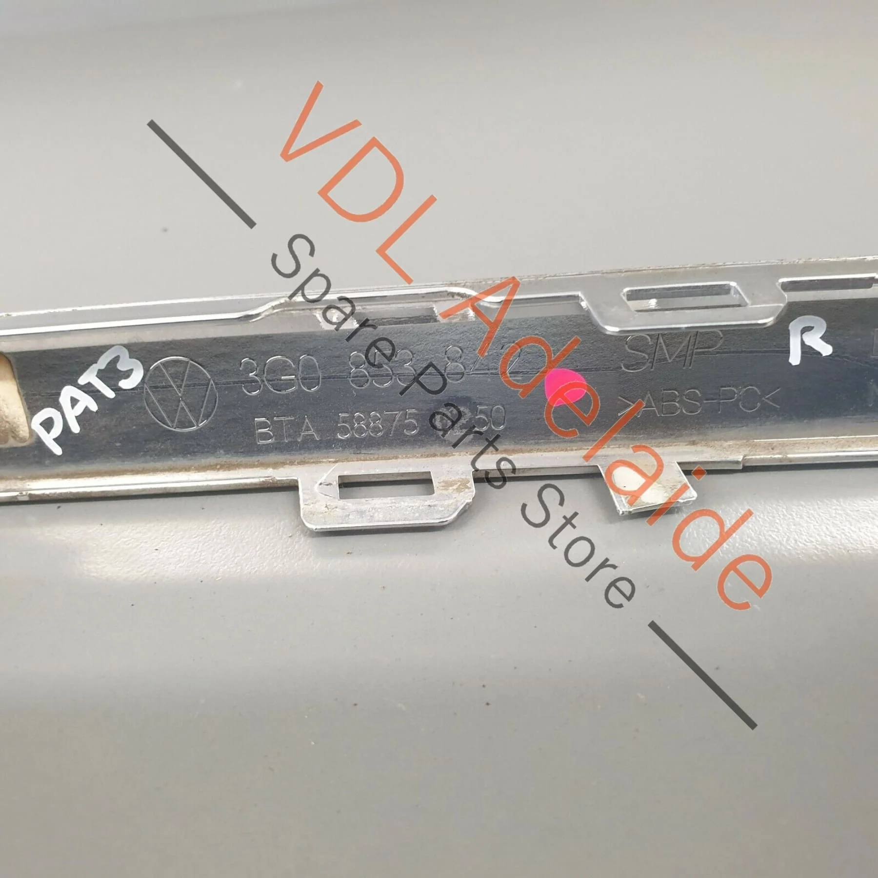 VW Passat R-Line B8 3G Rear Right Bumper High Chrome Insert Trim 3G0853842 PAT3 - Image 4