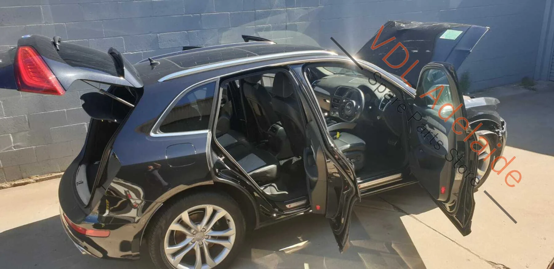 Audi SQ5 Q5 8R Right Rear Exterior Door Window Chrome Seal 8R0853764F OSC2 - Image 10
