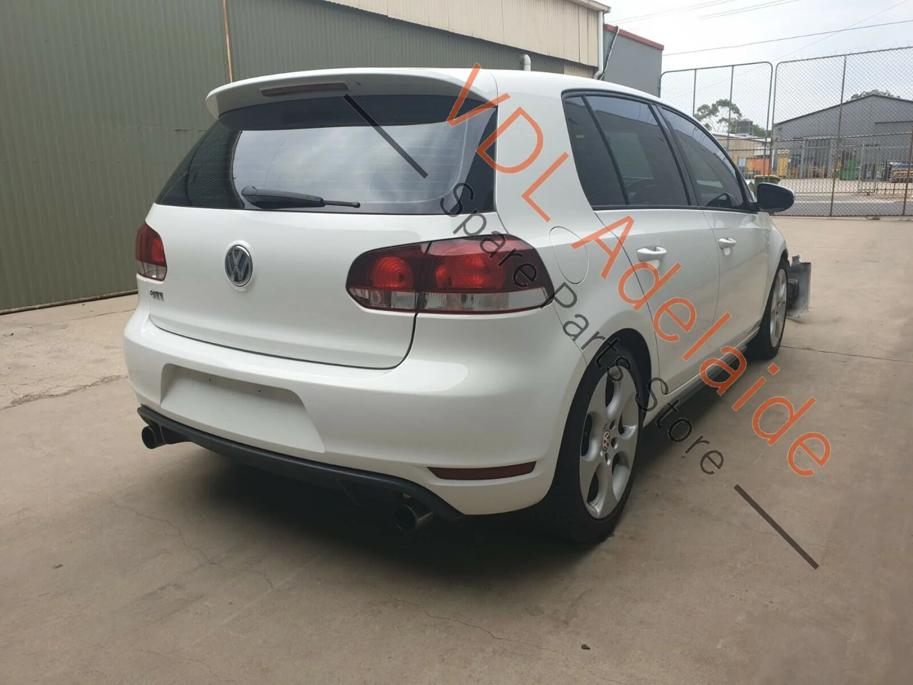 VW Golf GTi Mk6 Front Left Outer Bumper Fog Light Vent Grille 5K0853665C NOR3 - Image 8