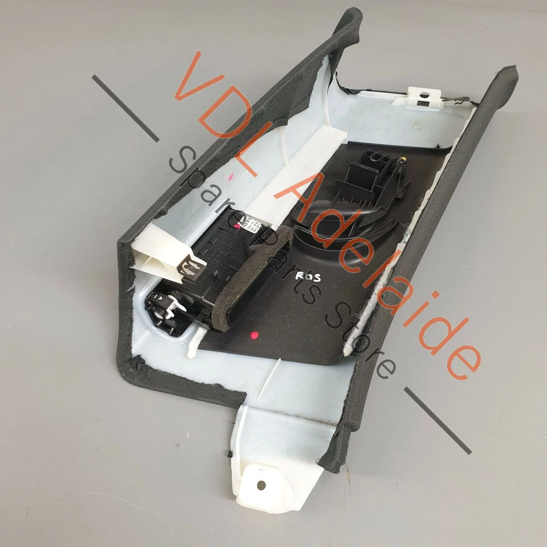 Audi Q7 4L Interior C-Pillar Trim Left Upper Soul Black 4L0867288B ROS - Image 5