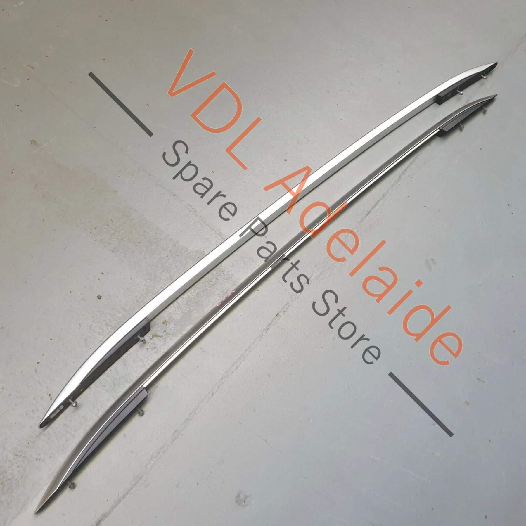 VW Tiguan R Mk2 2016 - 2021 5NA Allspace Pair of Chrome Roof Rails JES3 - Image 7